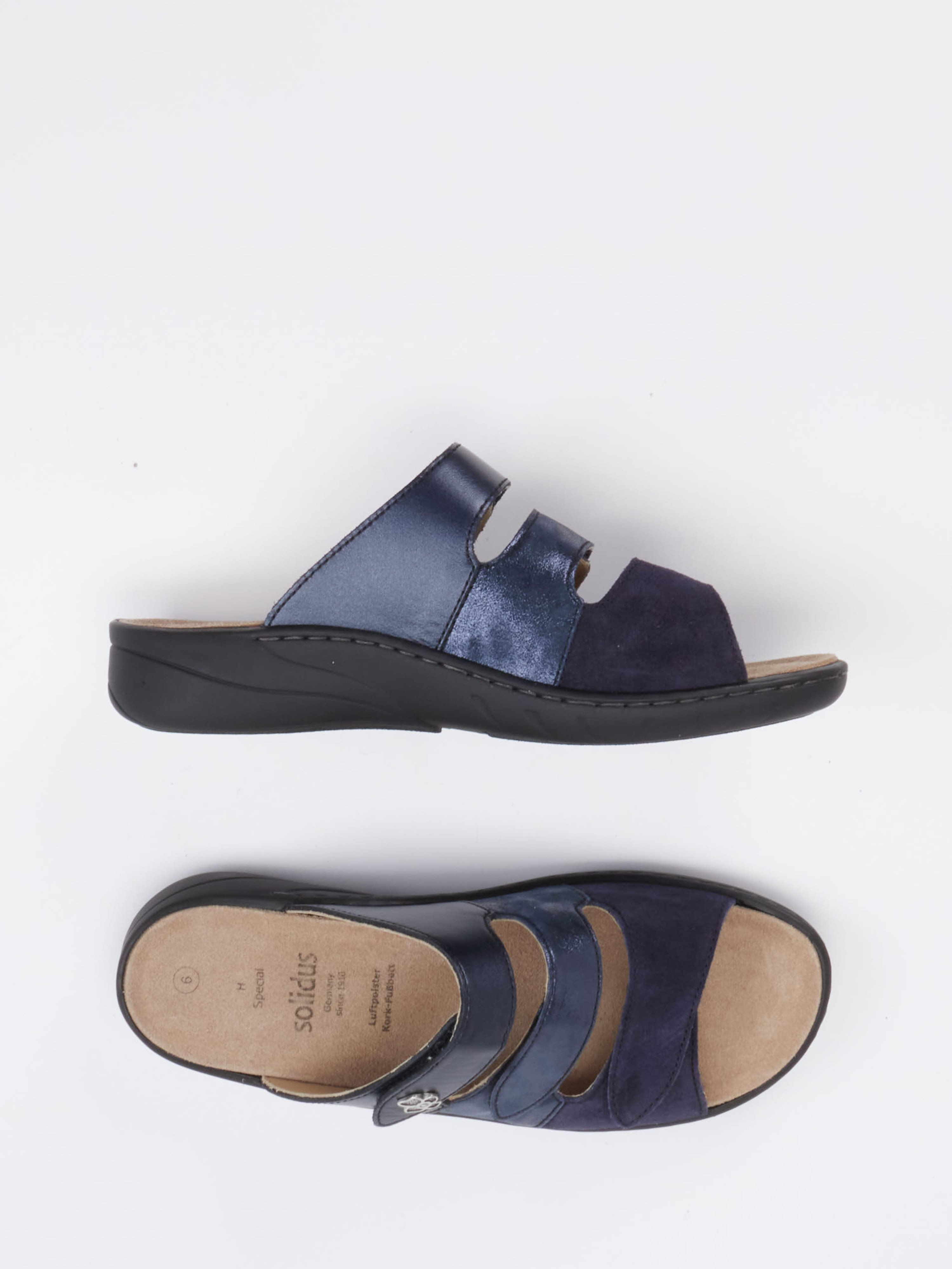 Pantolette Wellness Spezial blau 2151109004504