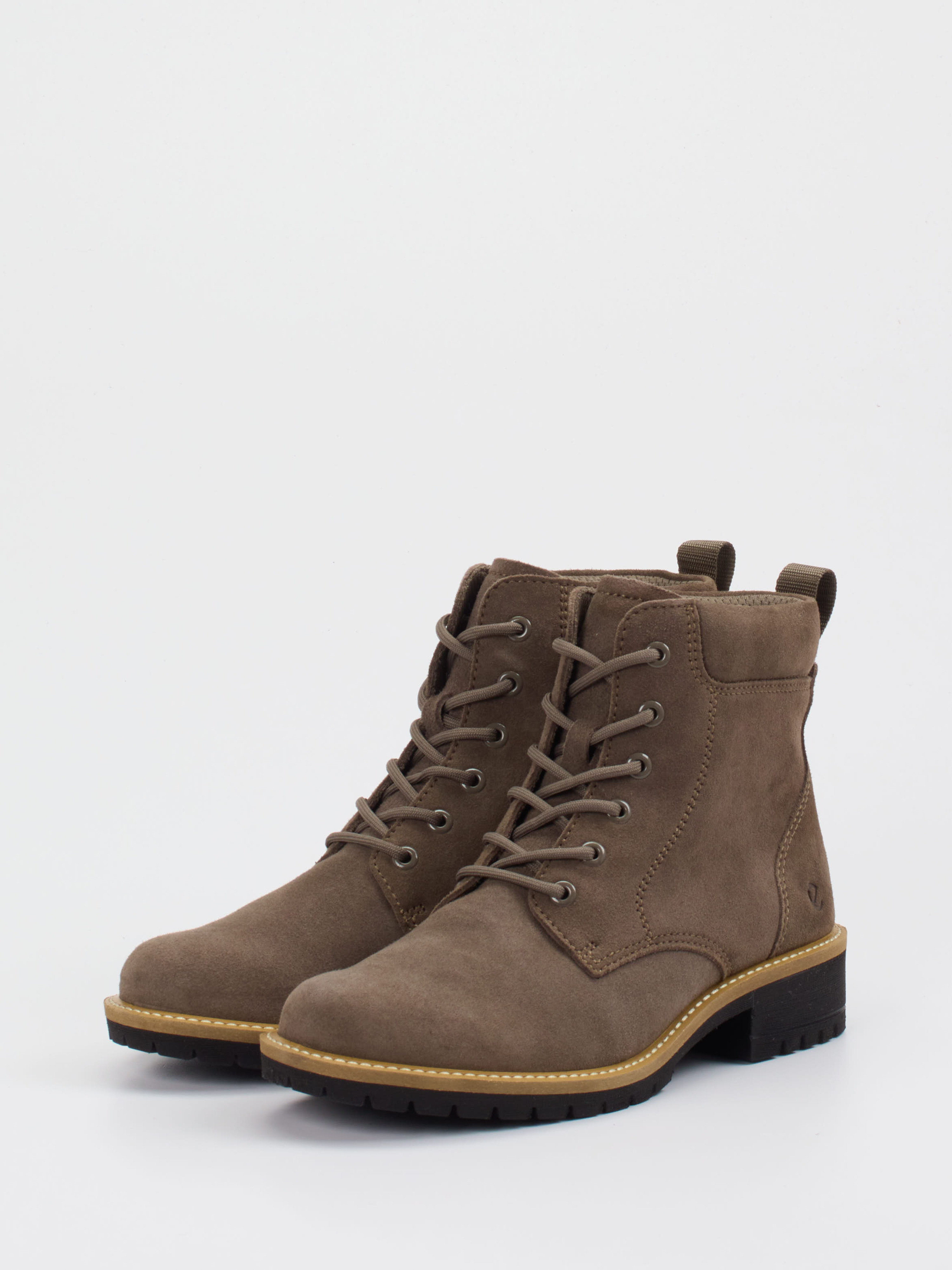 Schnürstiefelette grau 1701429000302