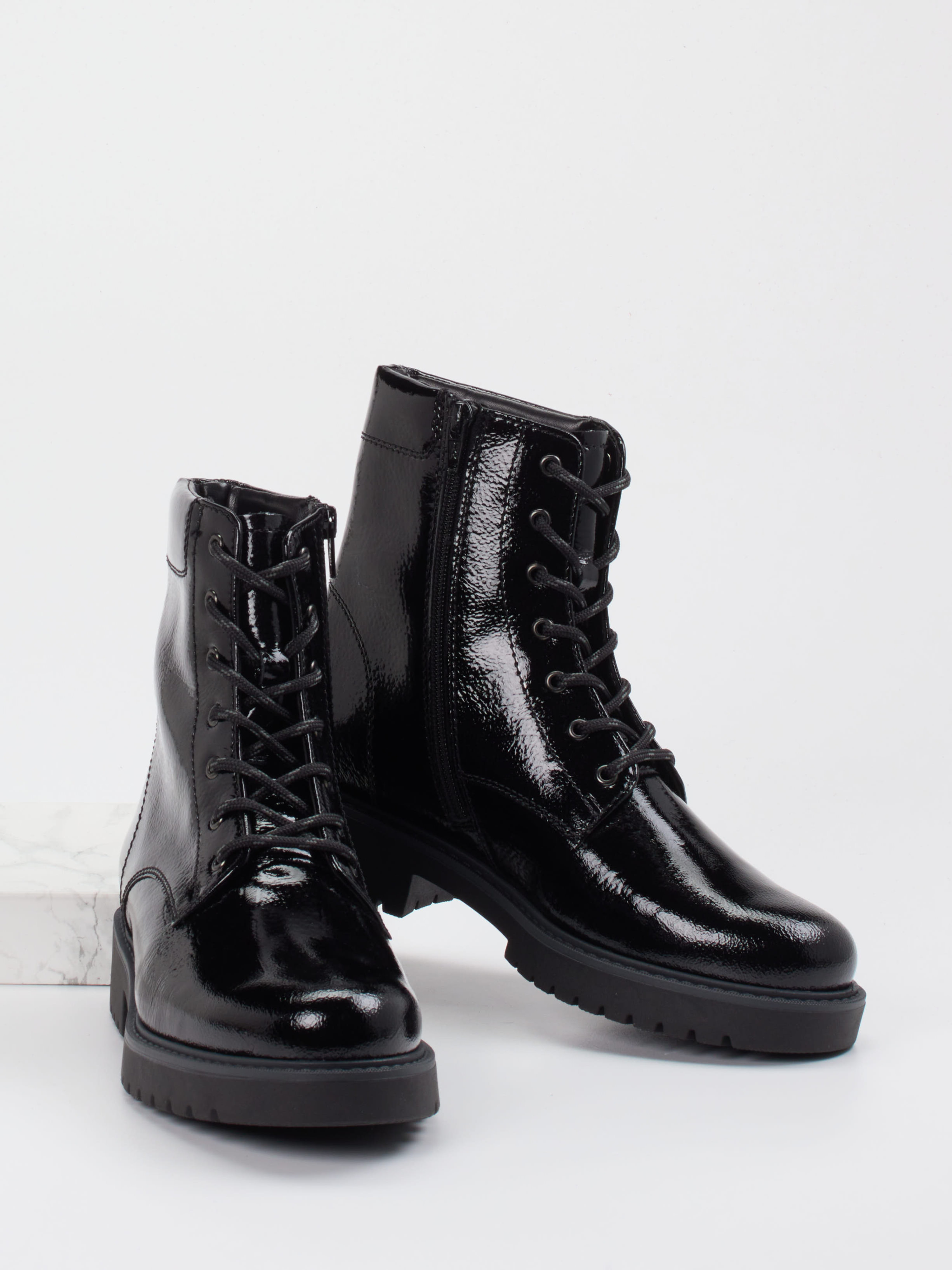 Schnürstiefelette schwarz 2751009038304