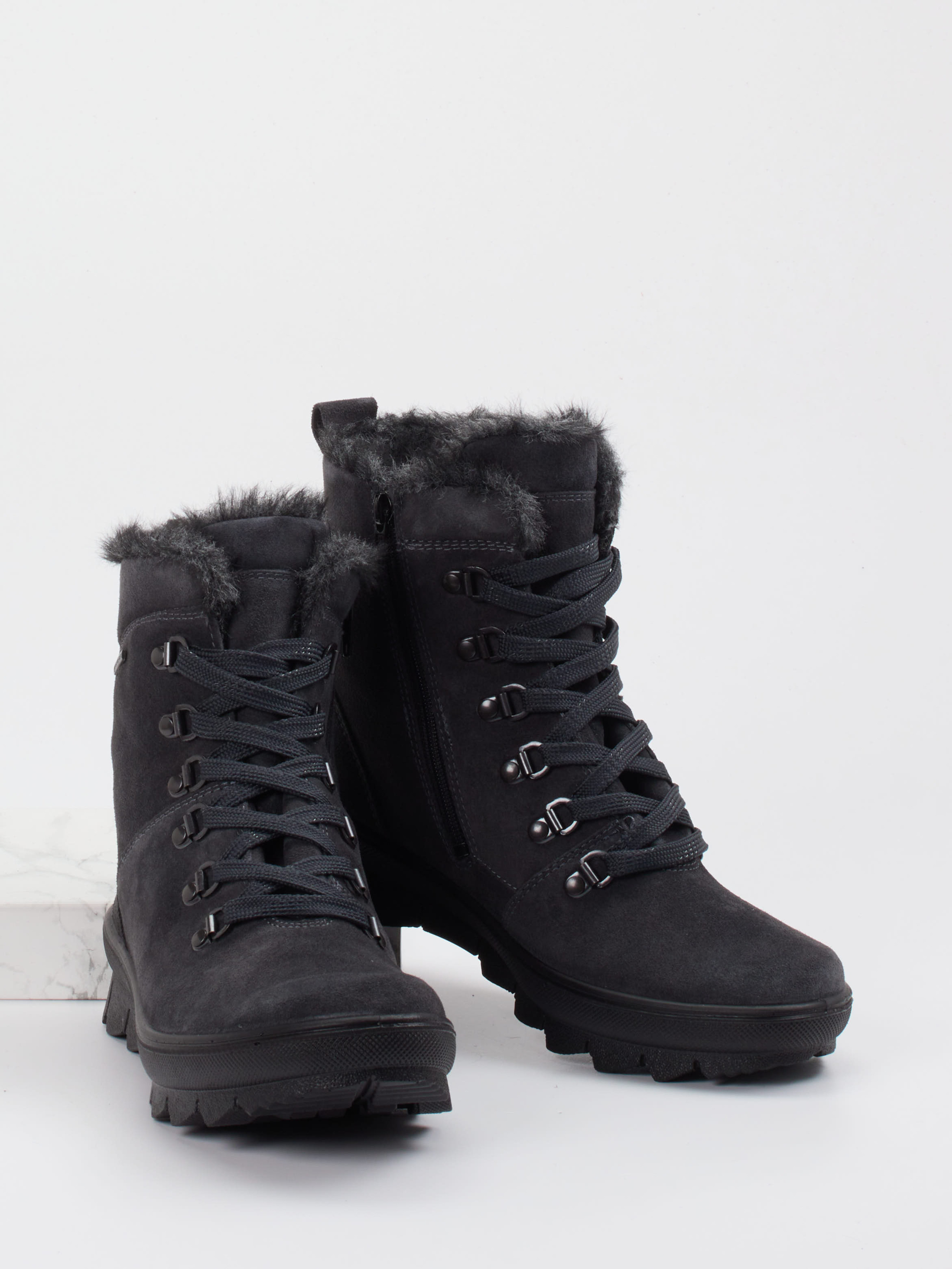 Schnürstiefelette Novara grau 1801409000804