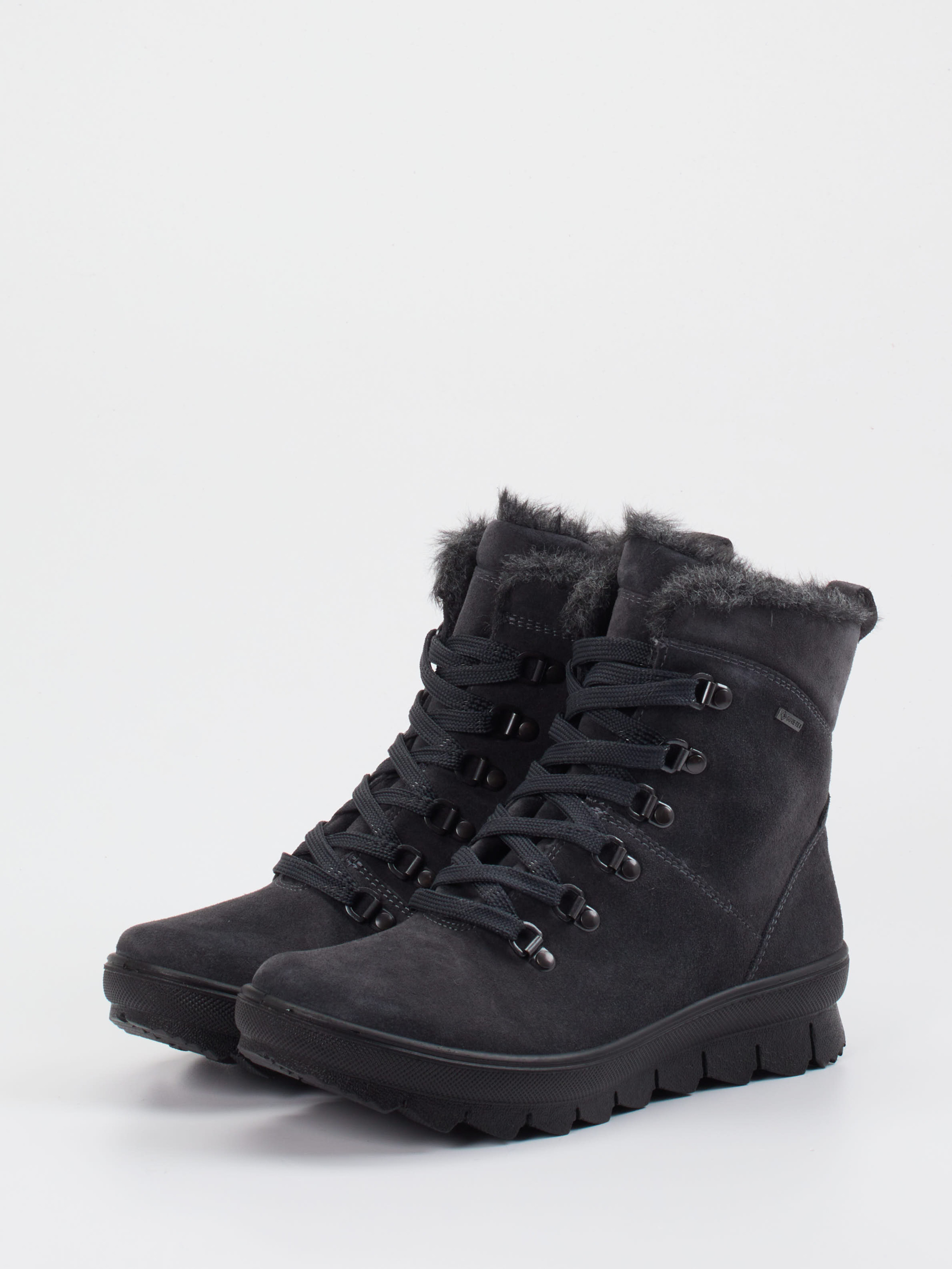Schnürstiefelette Novara grau 1801409000802