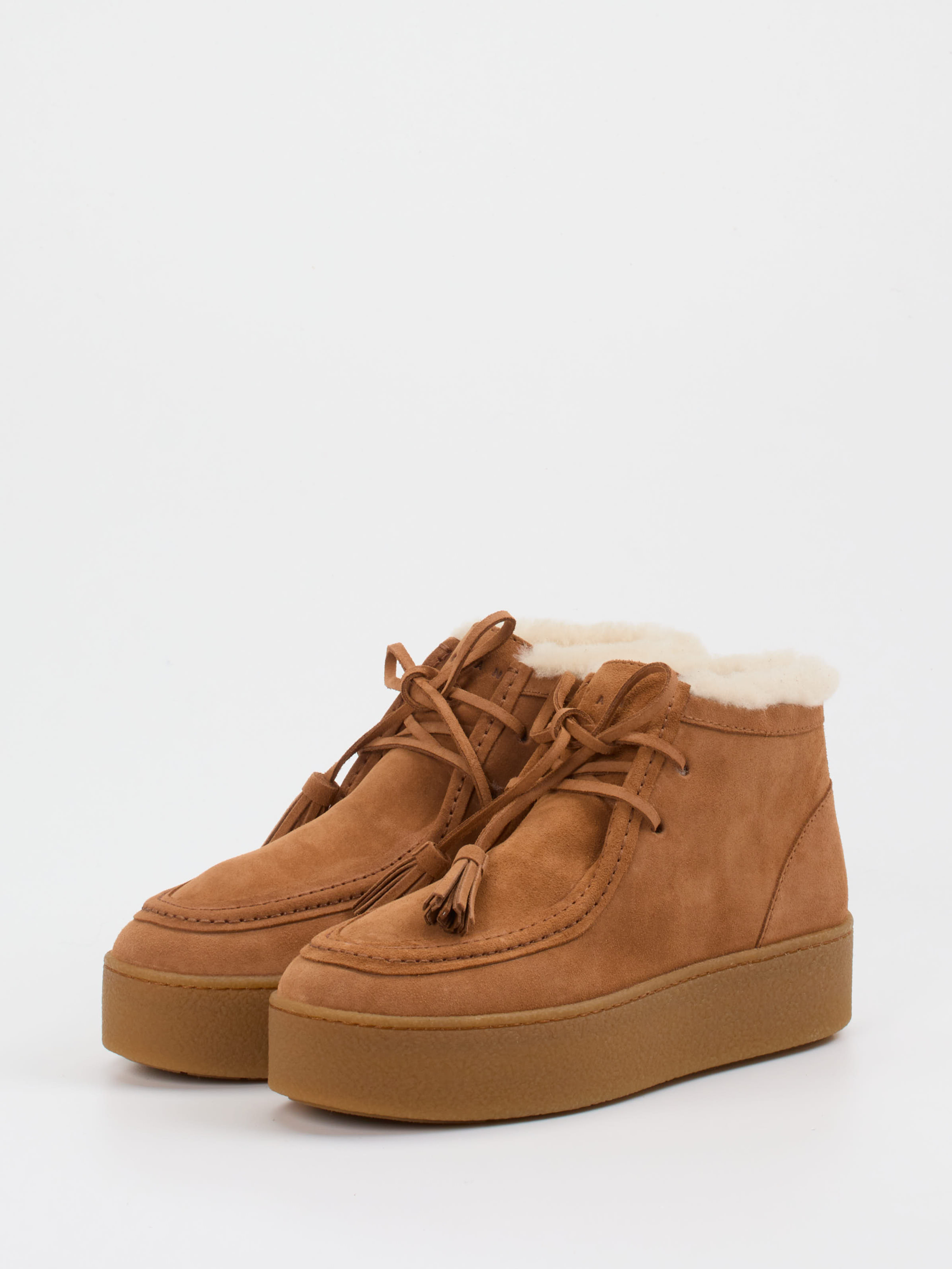 Schnürstiefelette braun 1805259000102
