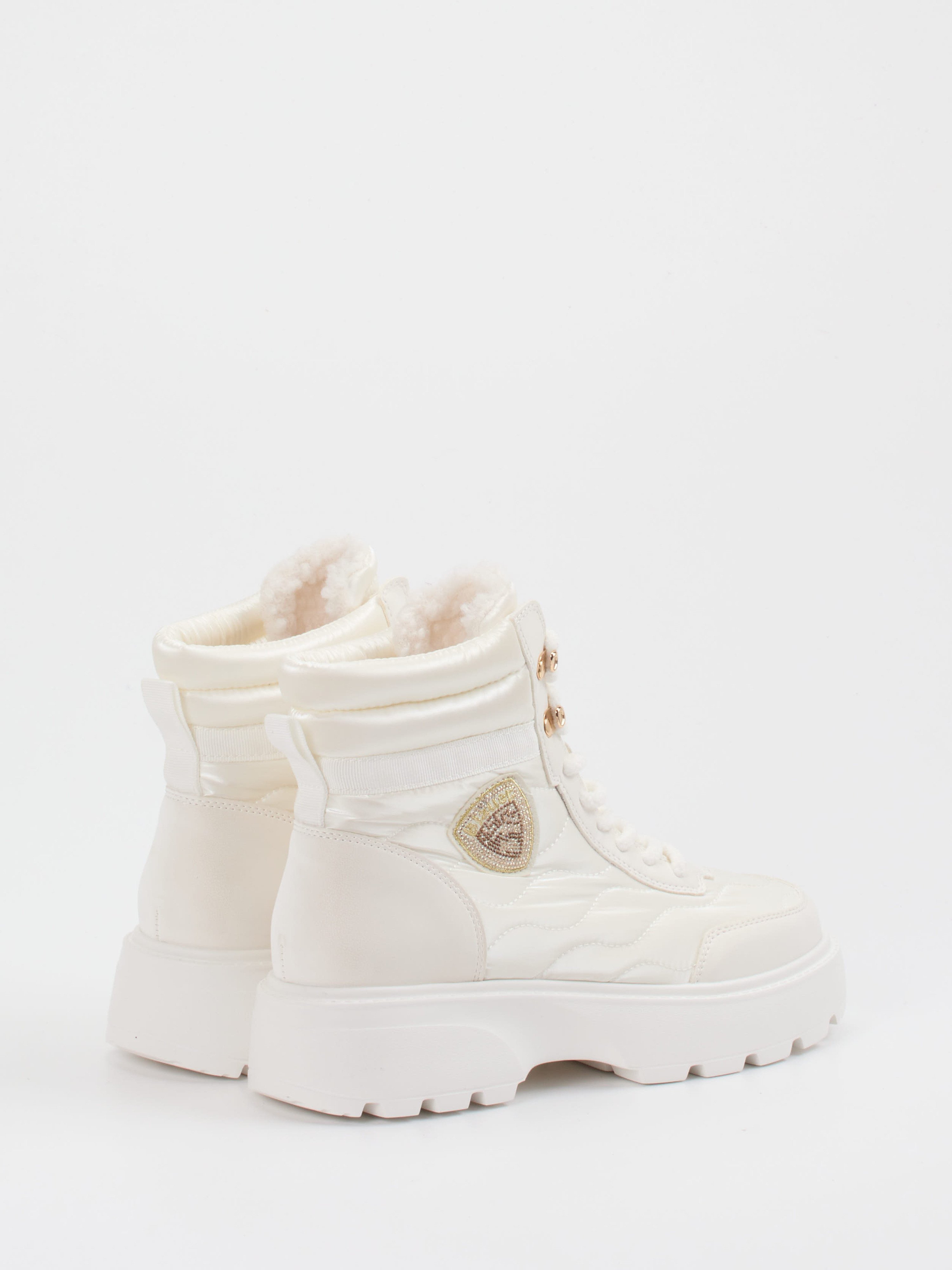 Schnürstiefelette weiß 1805739000103
