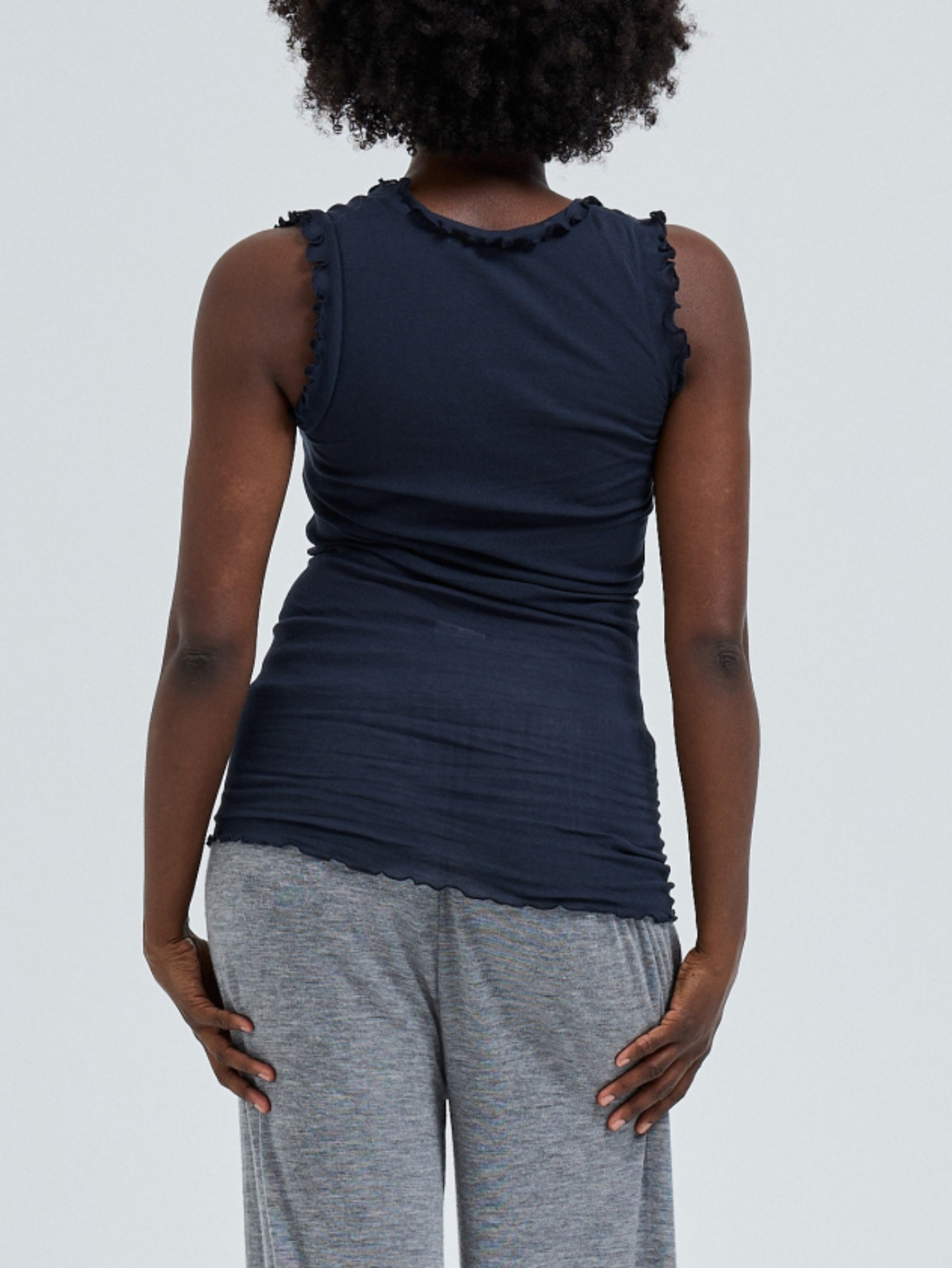 Flounce Tank Top blau 9352109000101