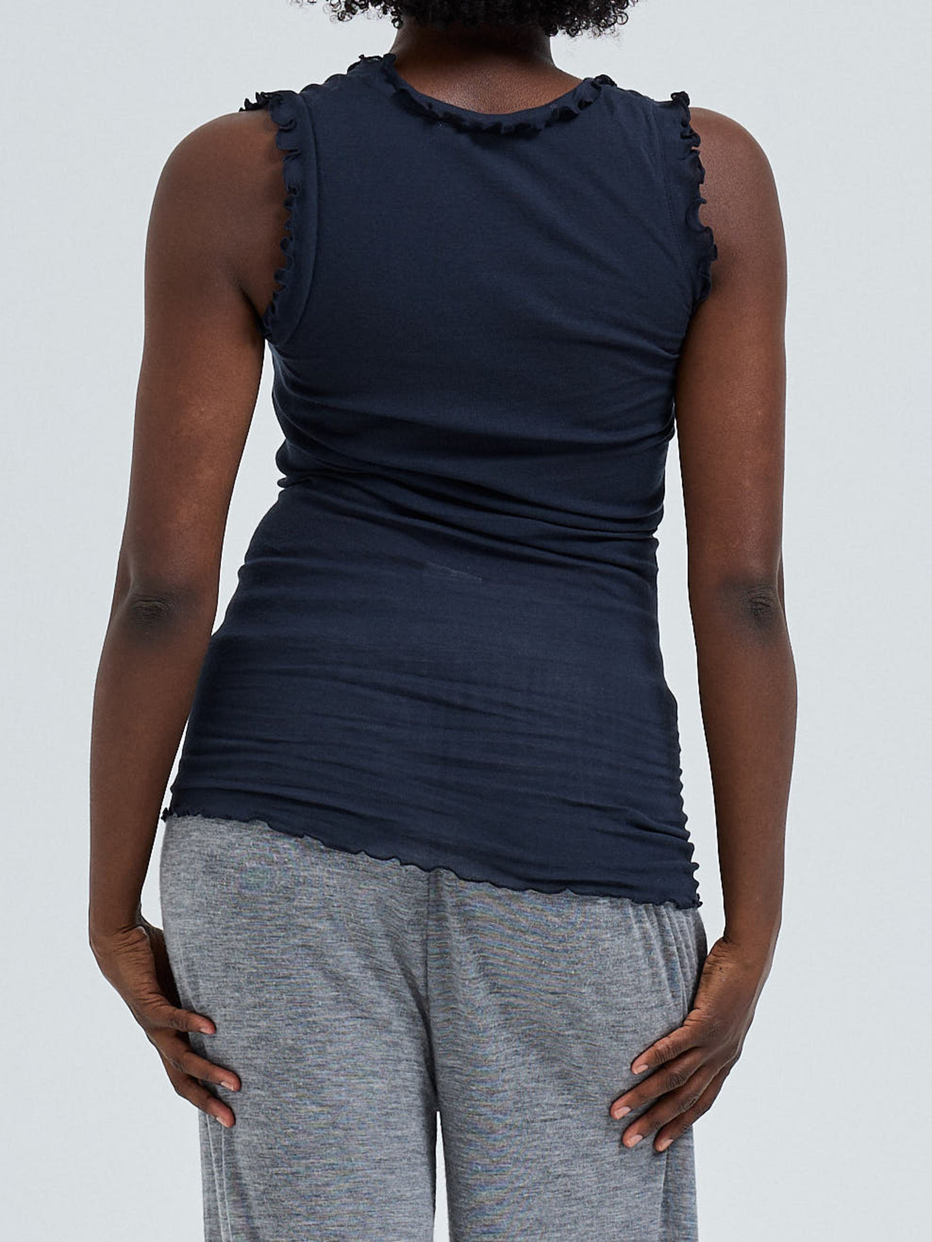 Flounce Tank Top blau 9352109000101