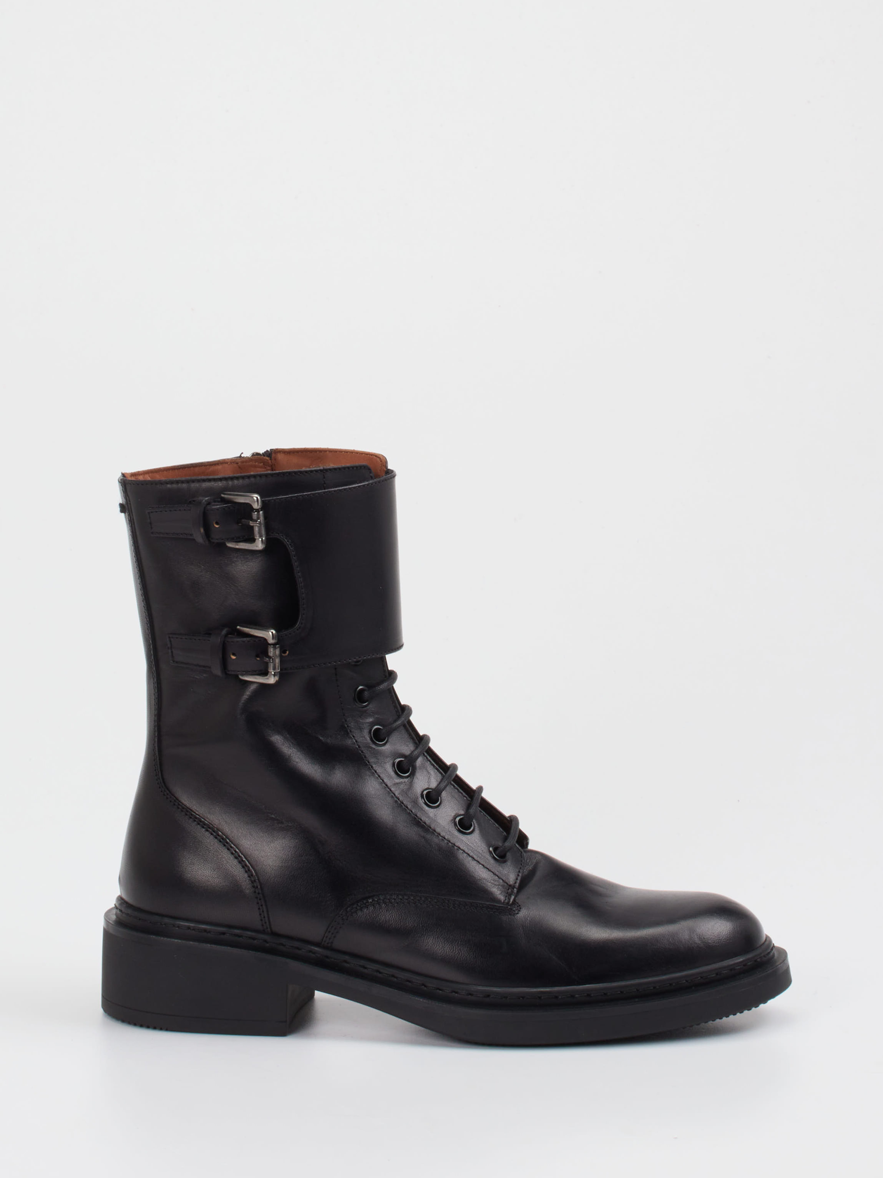 Schnürstiefelette schwarz 1723009019501