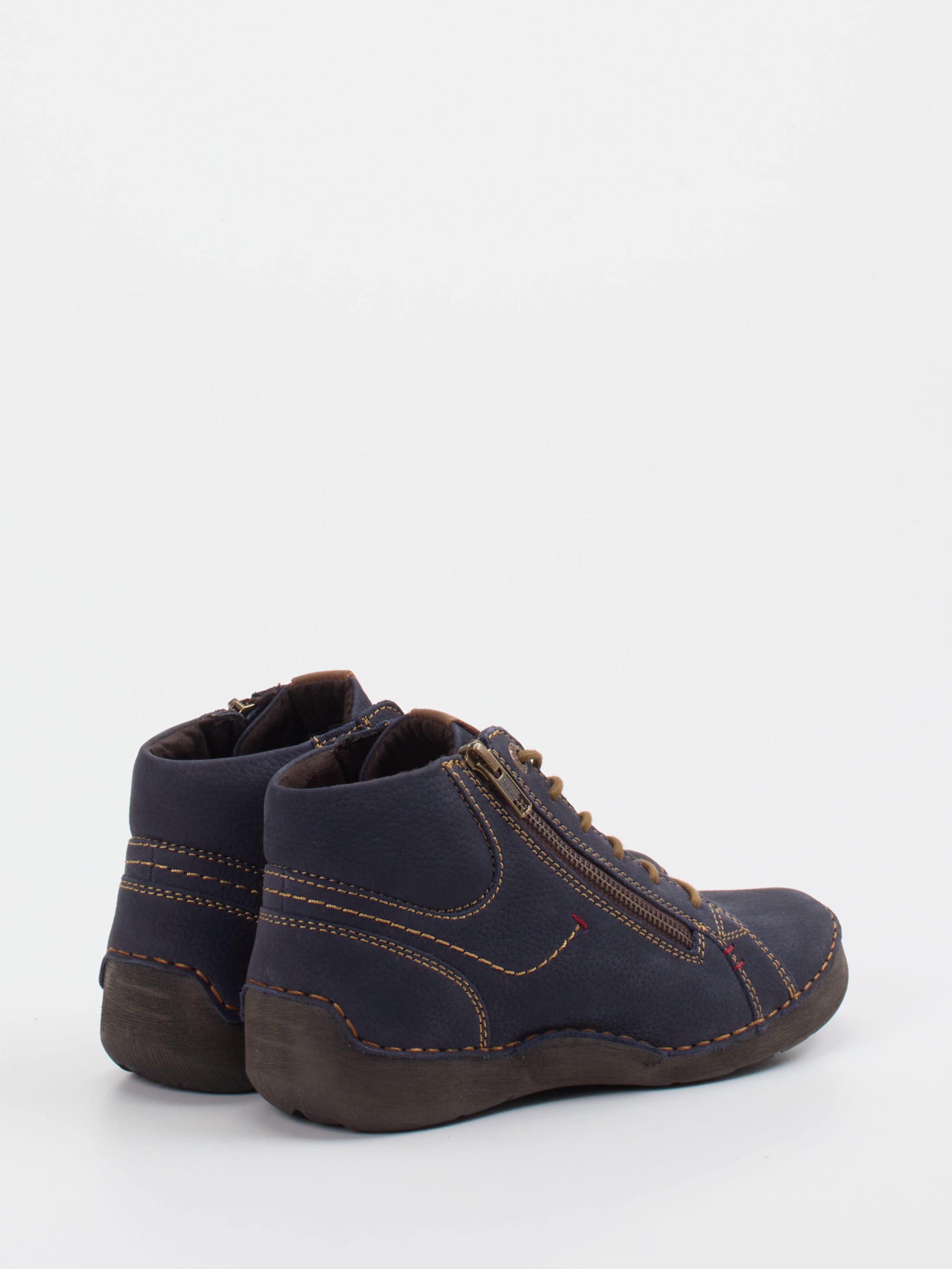Schnürstiefelette blau 2751109013103
