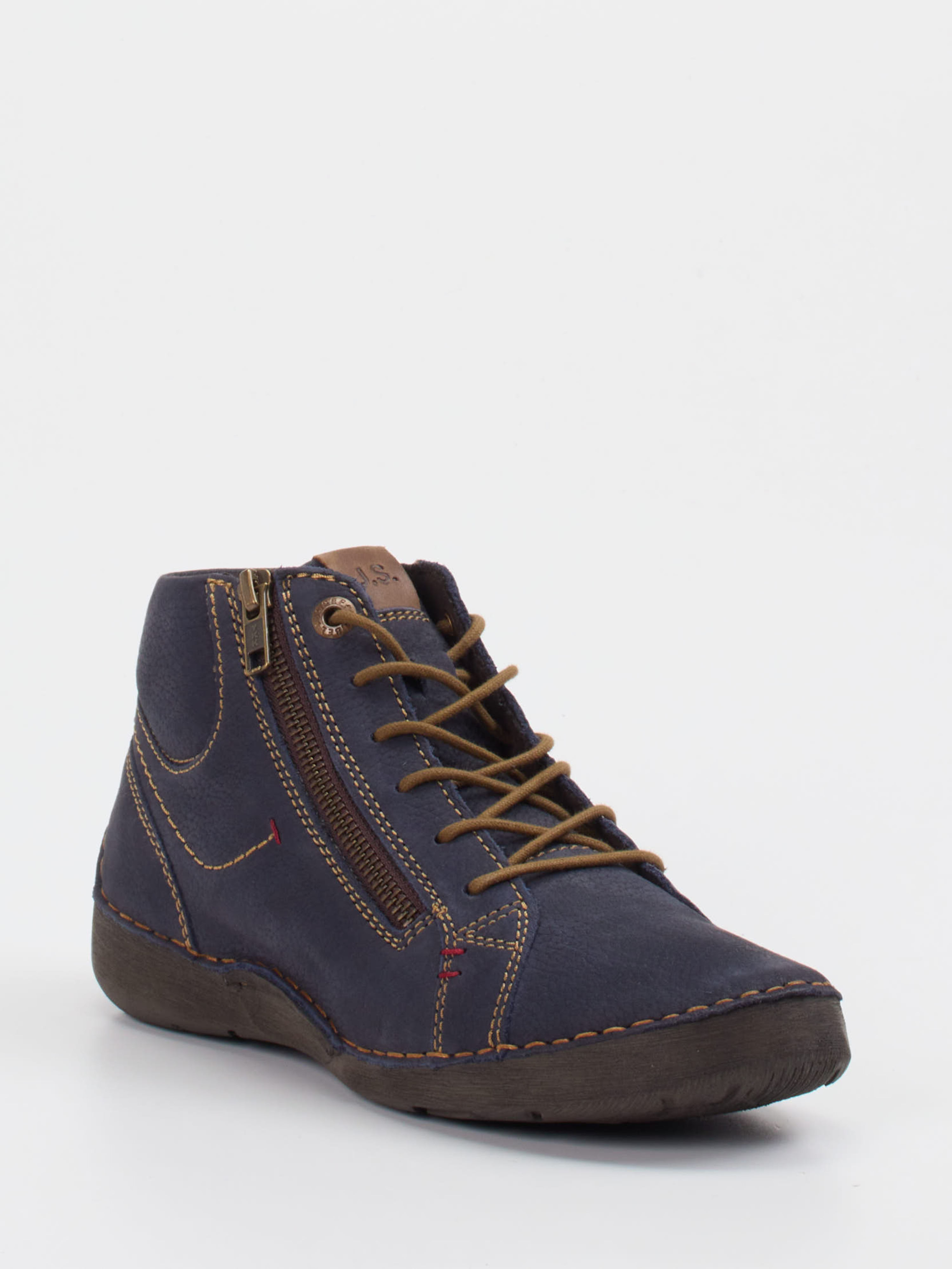 Schnürstiefelette blau 2751109013106