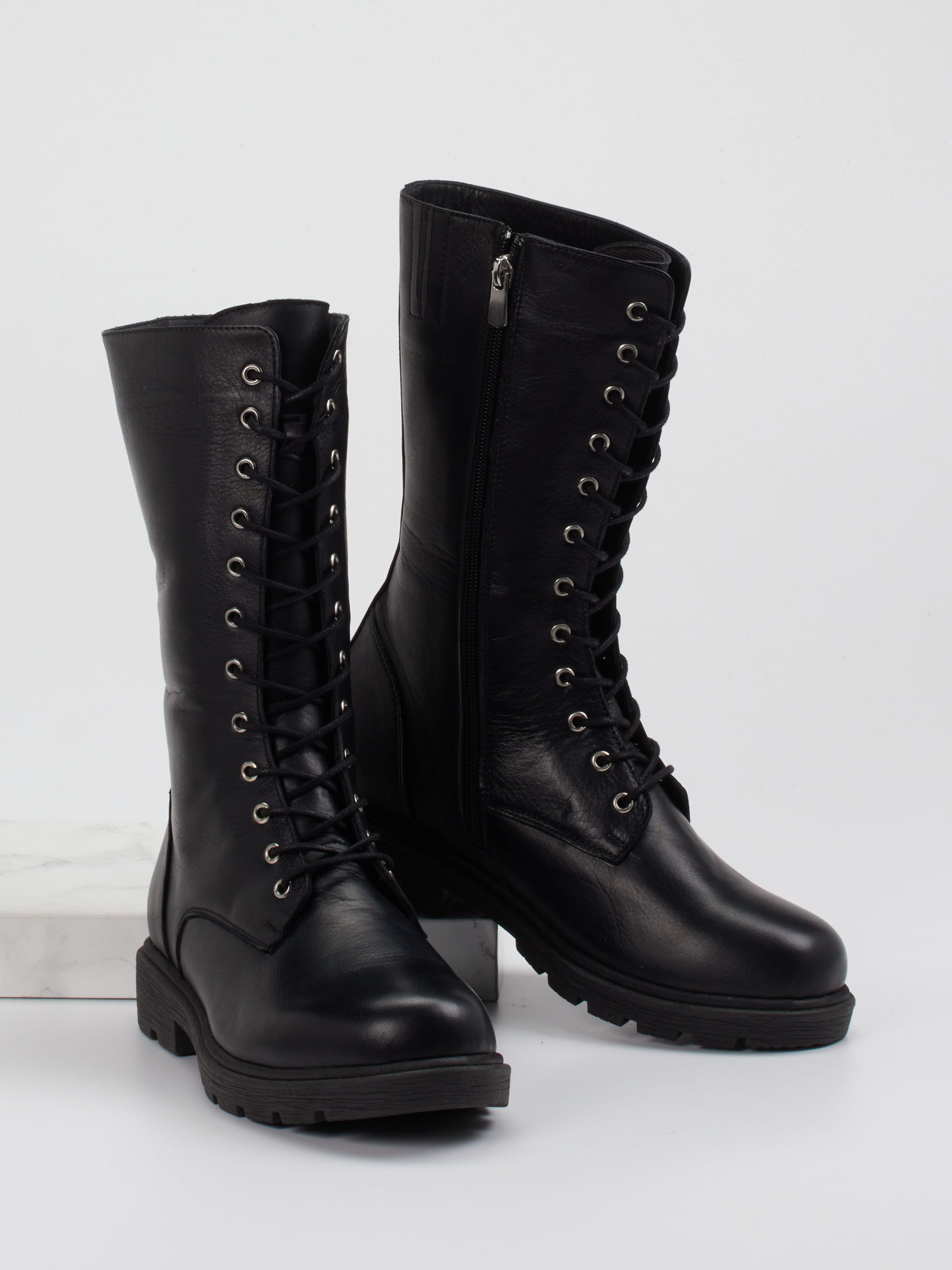 Schnürstiefelette schwarz 2751009039304