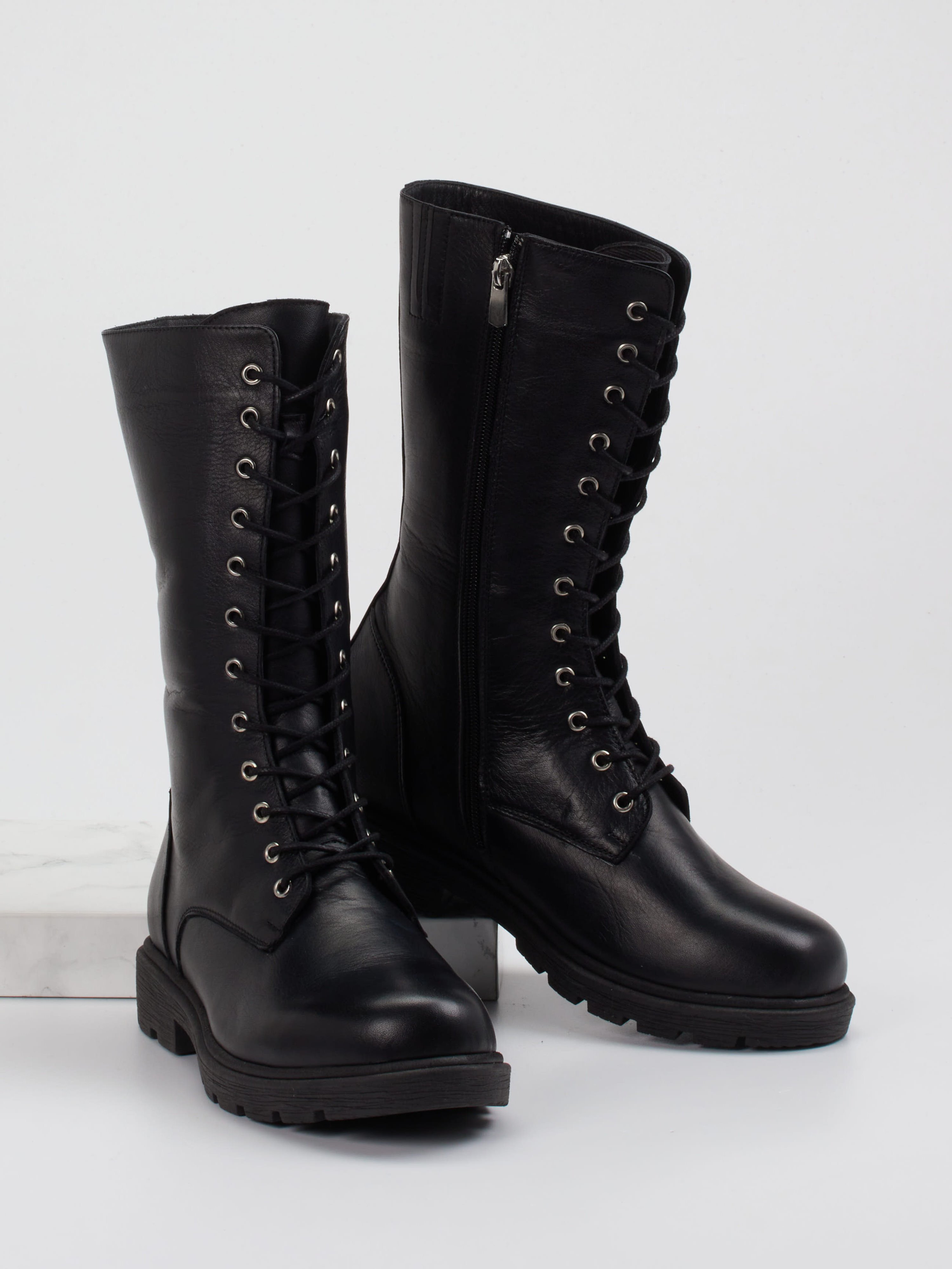 Schnürstiefelette schwarz 2751009039304