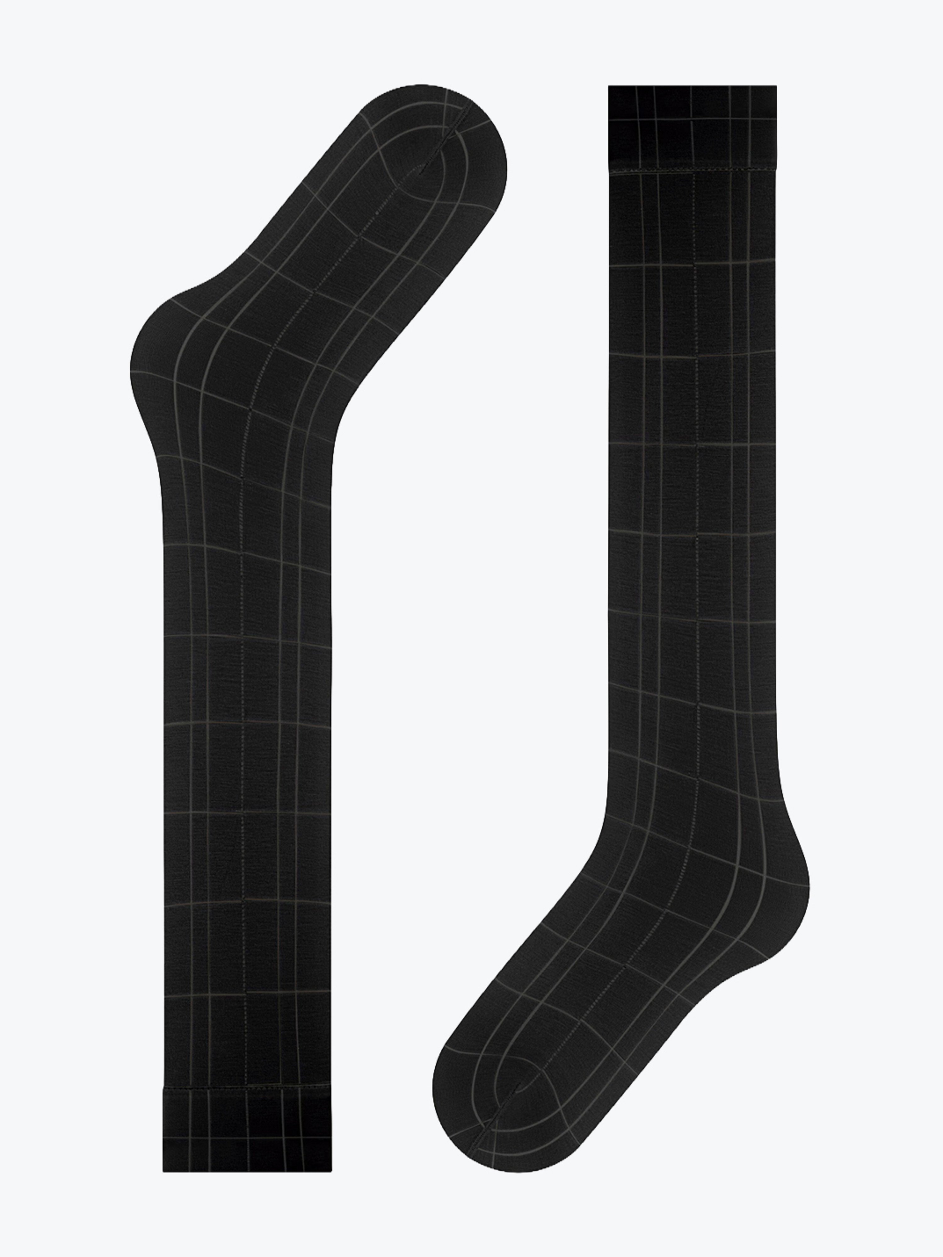 Solid Lounge 50 DEN Damen Kniestrümpfe schwarz 9161009000103
