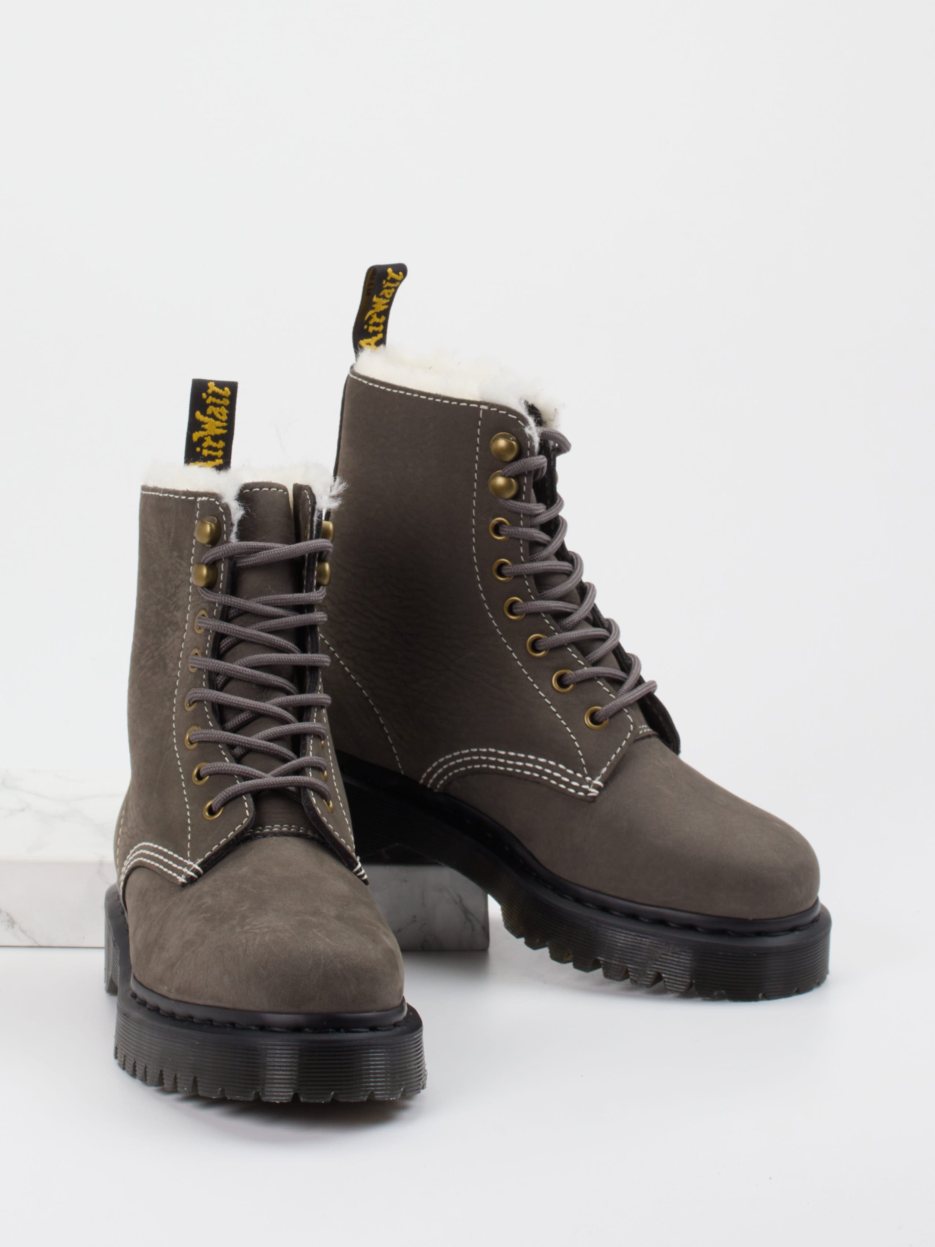 Schnürstiefelette 1460 Pascal Bex Fl grau 1823459000404