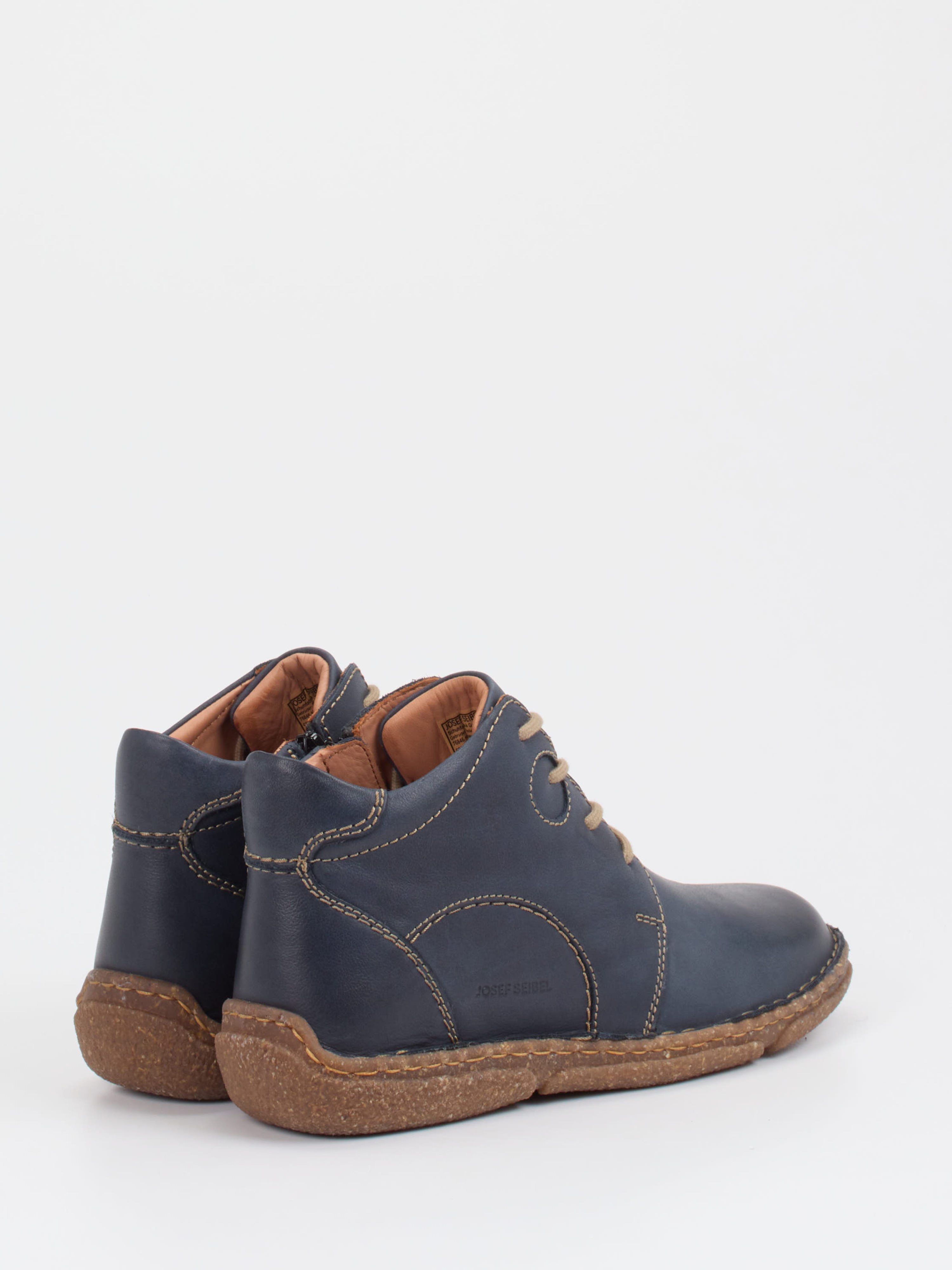 Schnürstiefelette blau 2751109013203