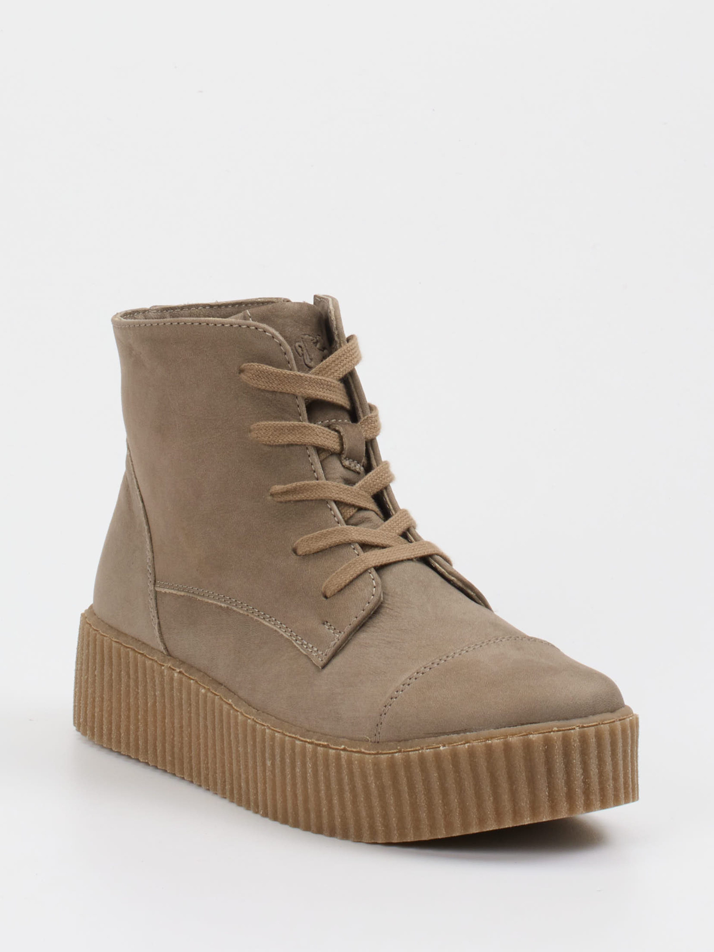 Schnürstiefelette beige 2751329001206