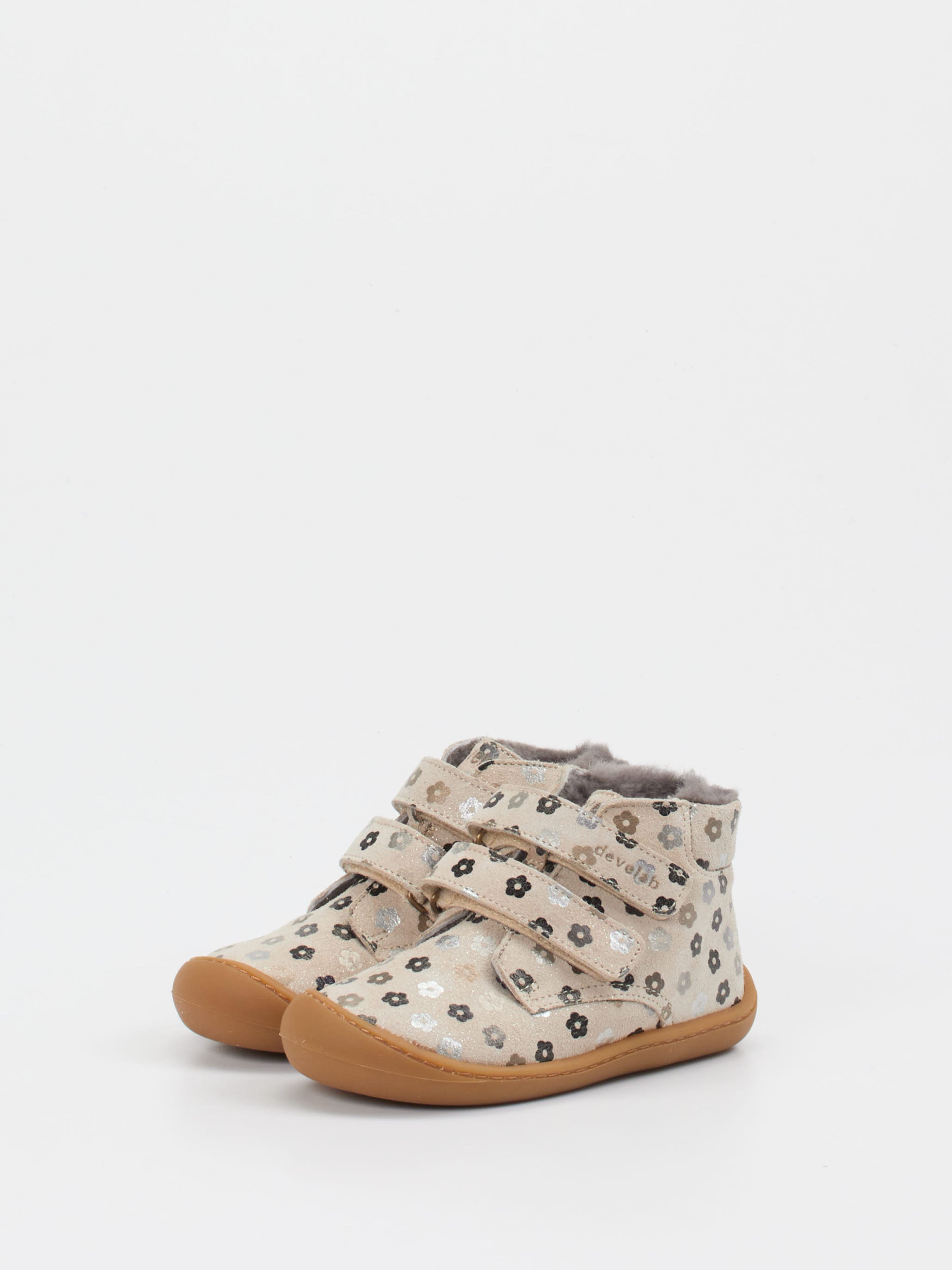 Lauflern-Klettboot gefüttert beige 6835352000102