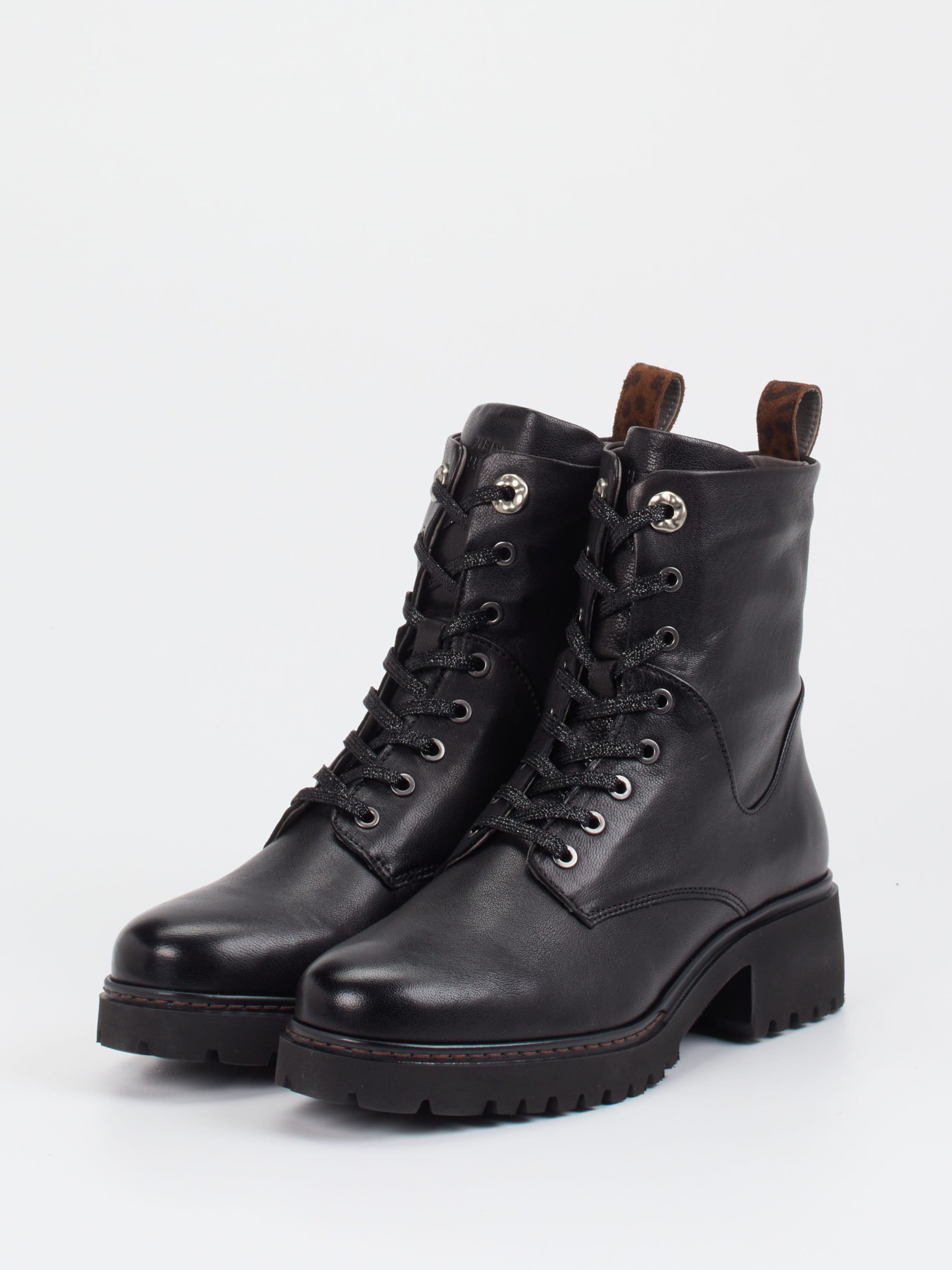 Schnürstiefelette schwarz 2751009039202