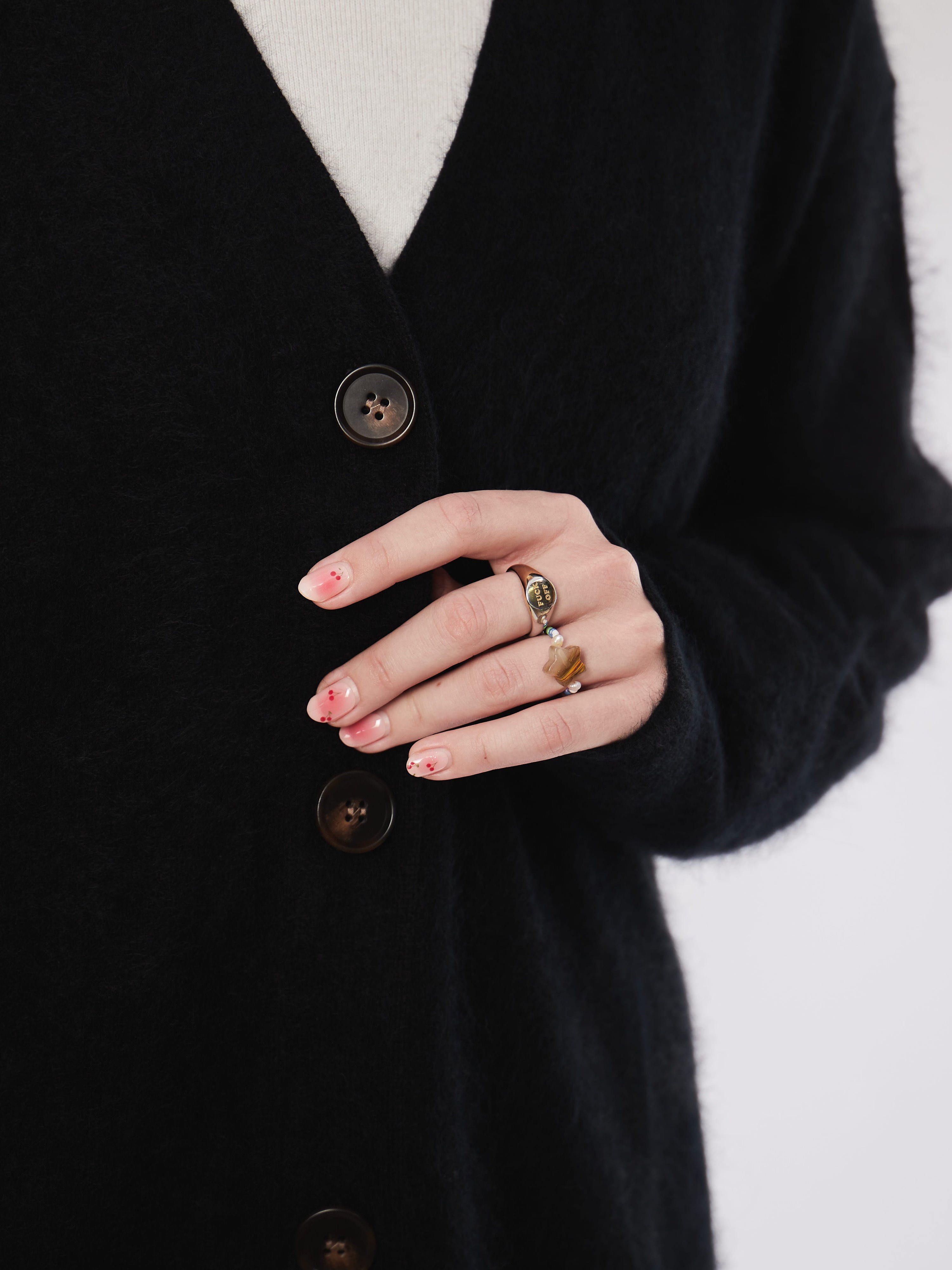 Cardigan & Strickjacke schwarz 9340009000302