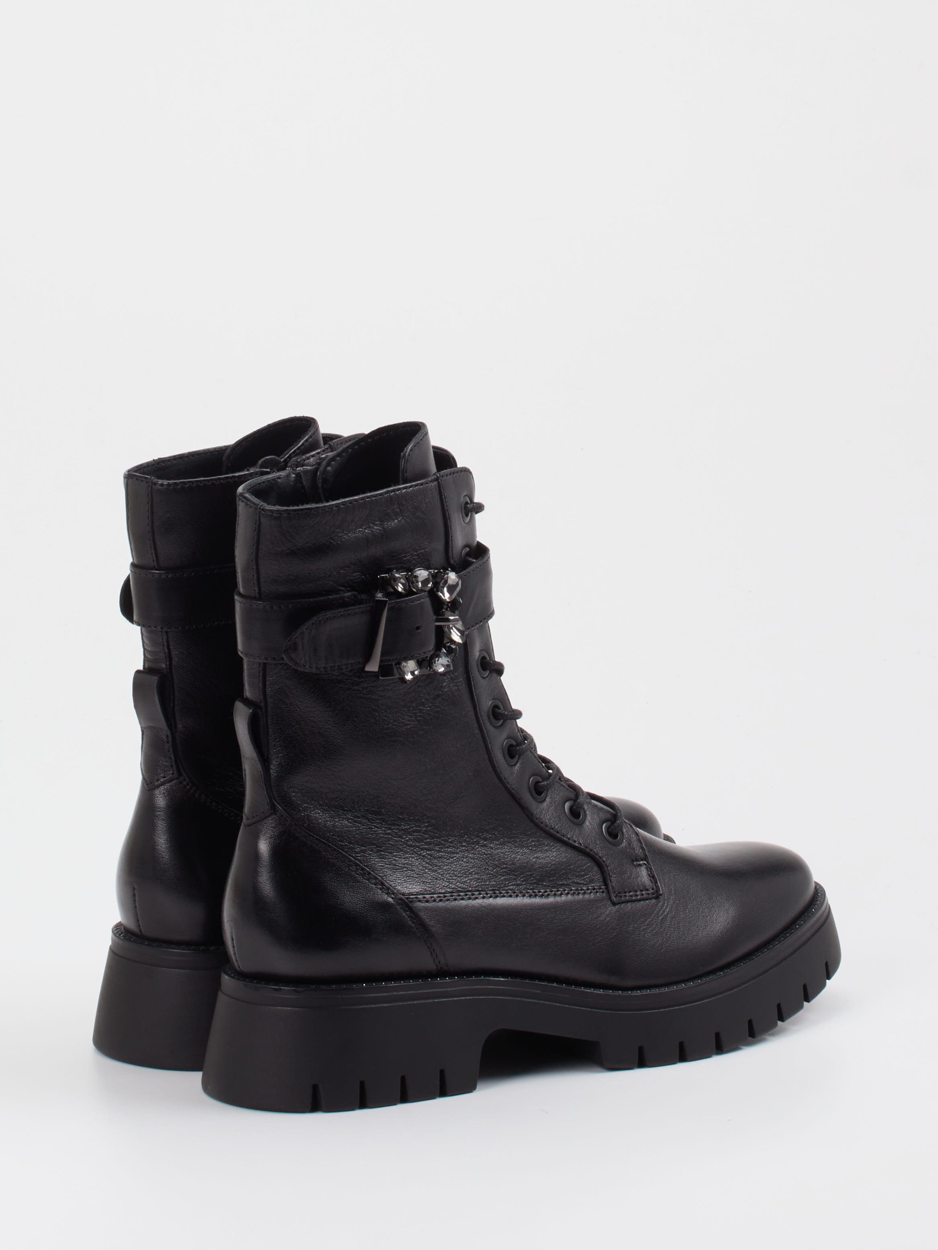 Schnürstiefelette schwarz 1725009010803