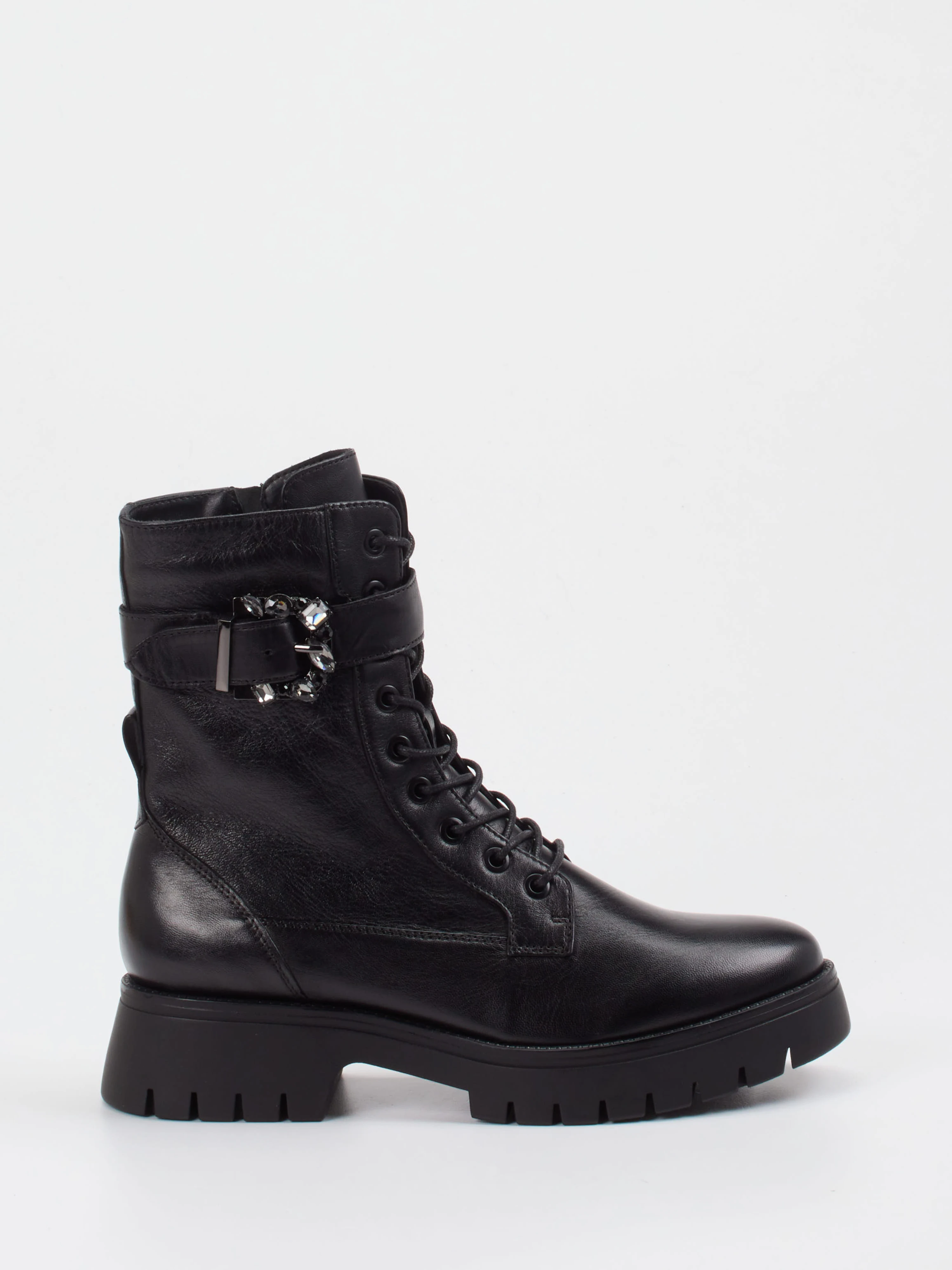 Schnürstiefelette schwarz 1725009010801