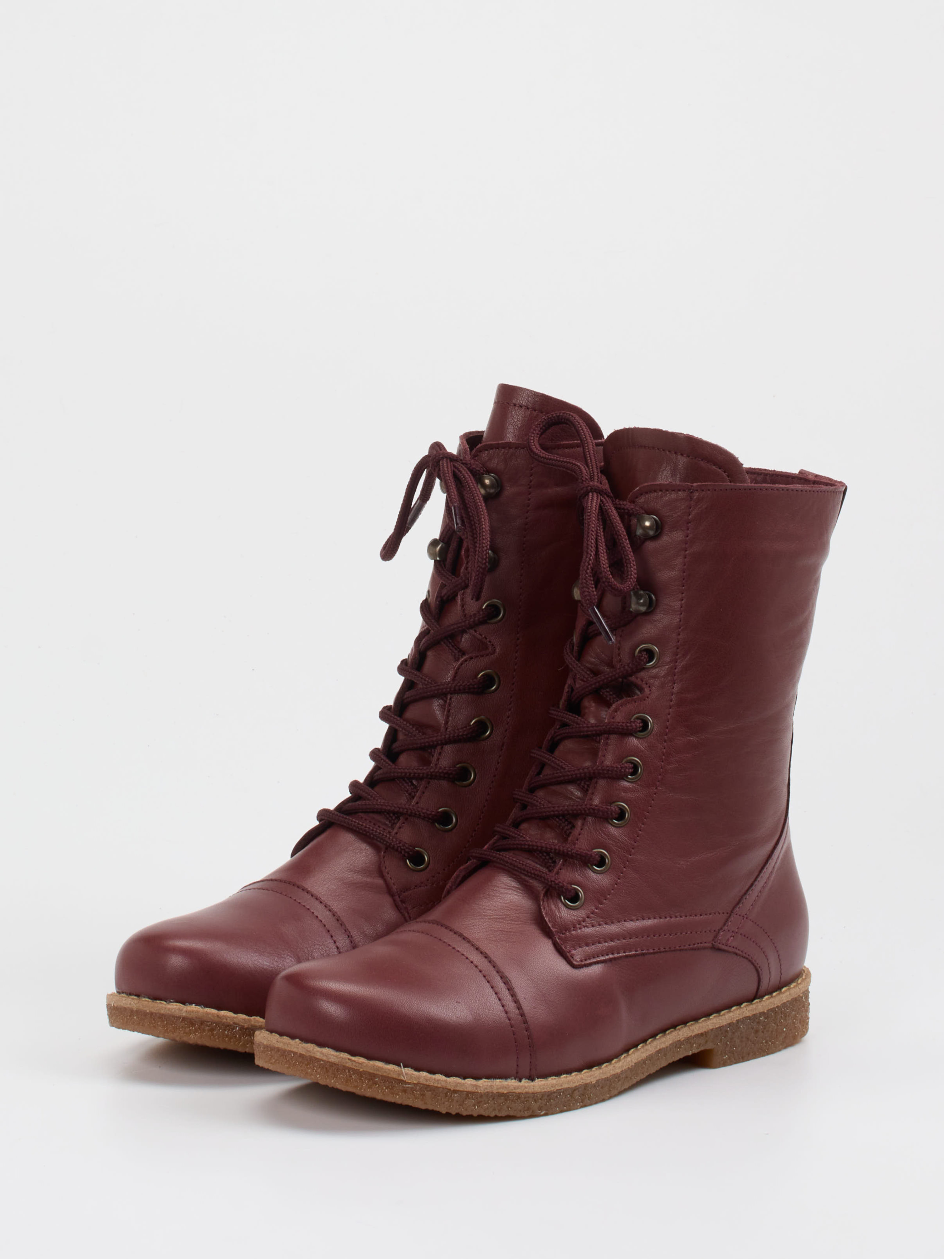 Schnürstiefelette rot 2751509002502