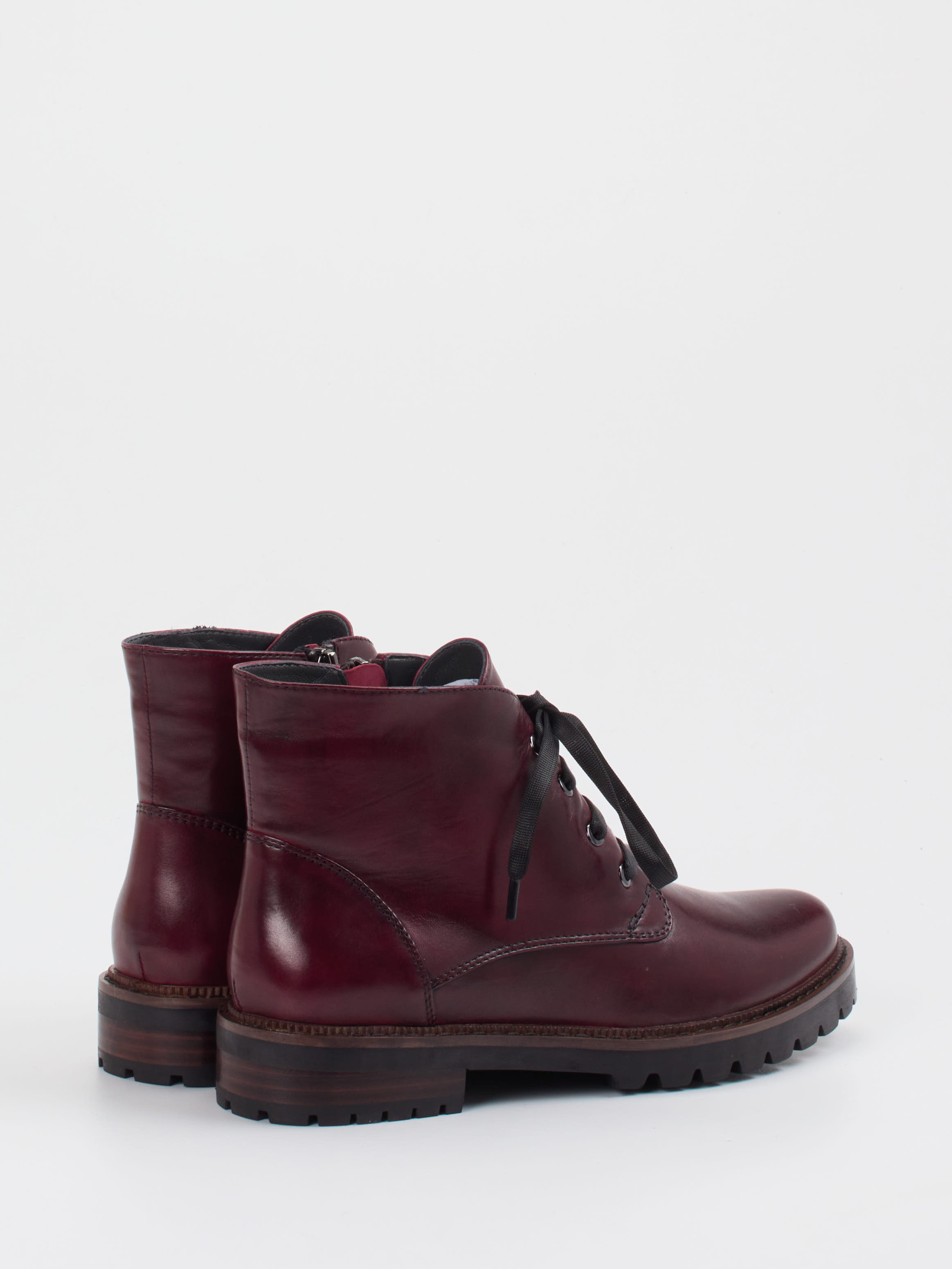 Schnürstiefelette rot 1703509000803