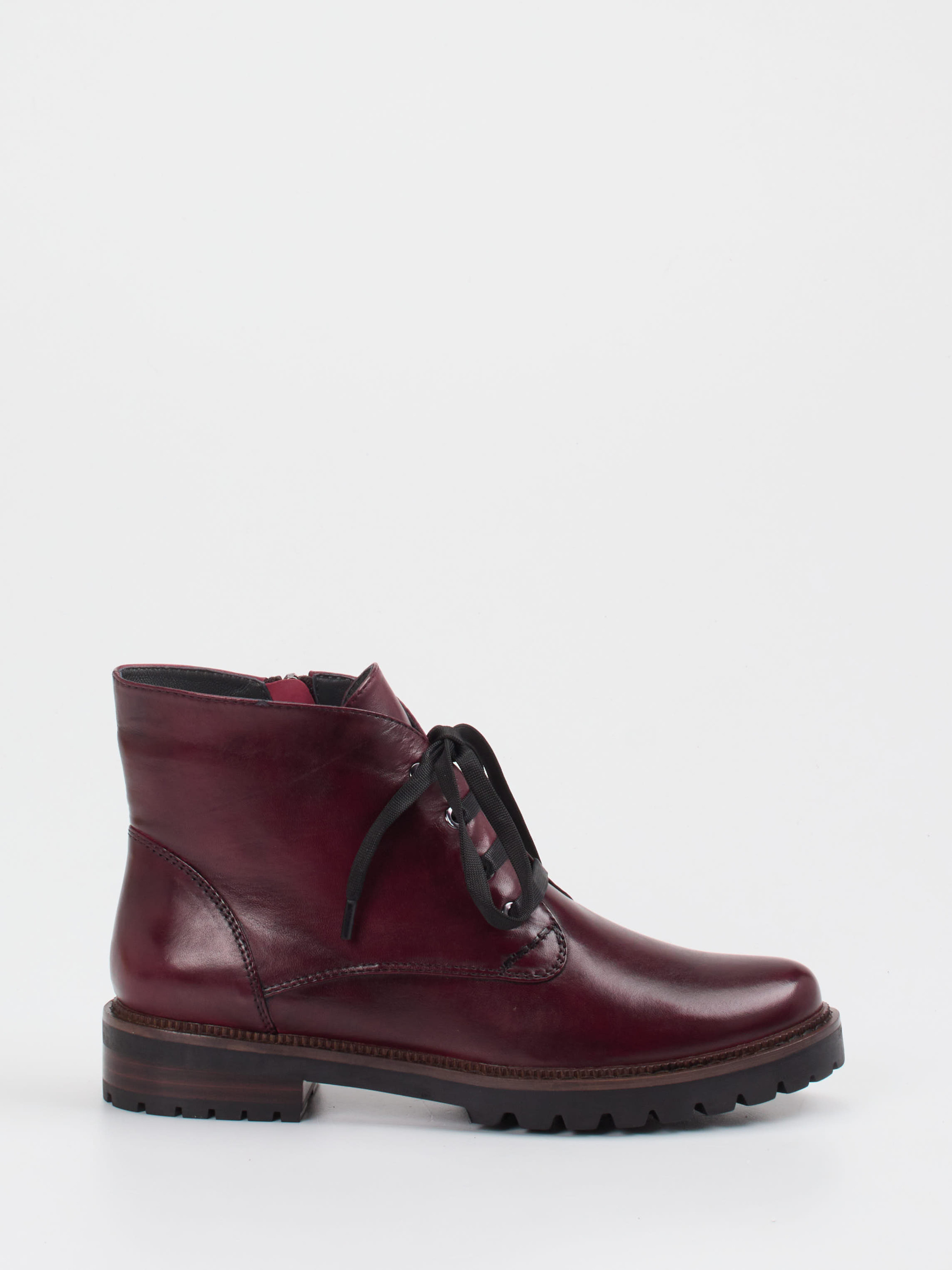 Schnürstiefelette rot 1703509000801