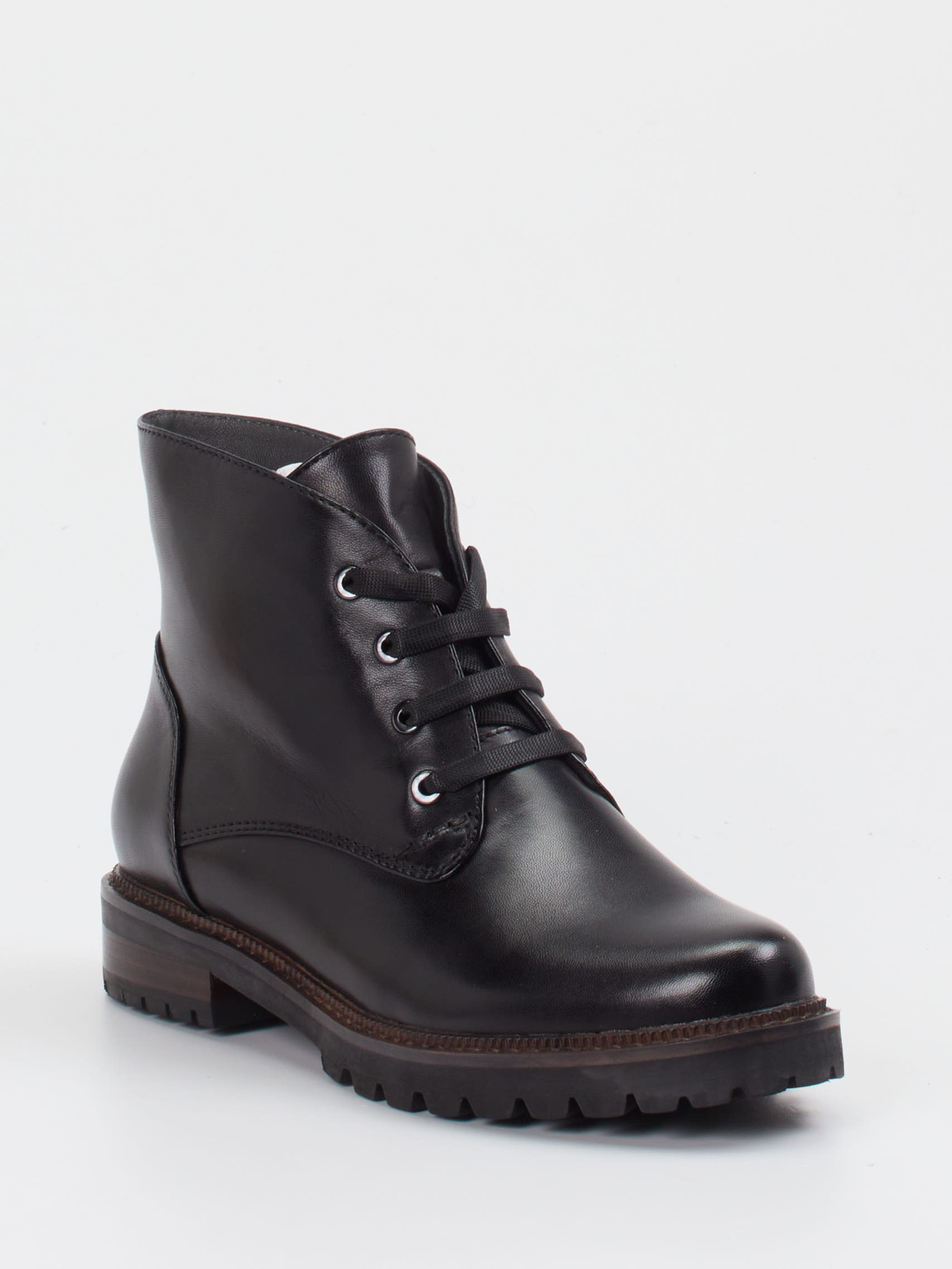 Schnürstiefelette schwarz 1703009016606