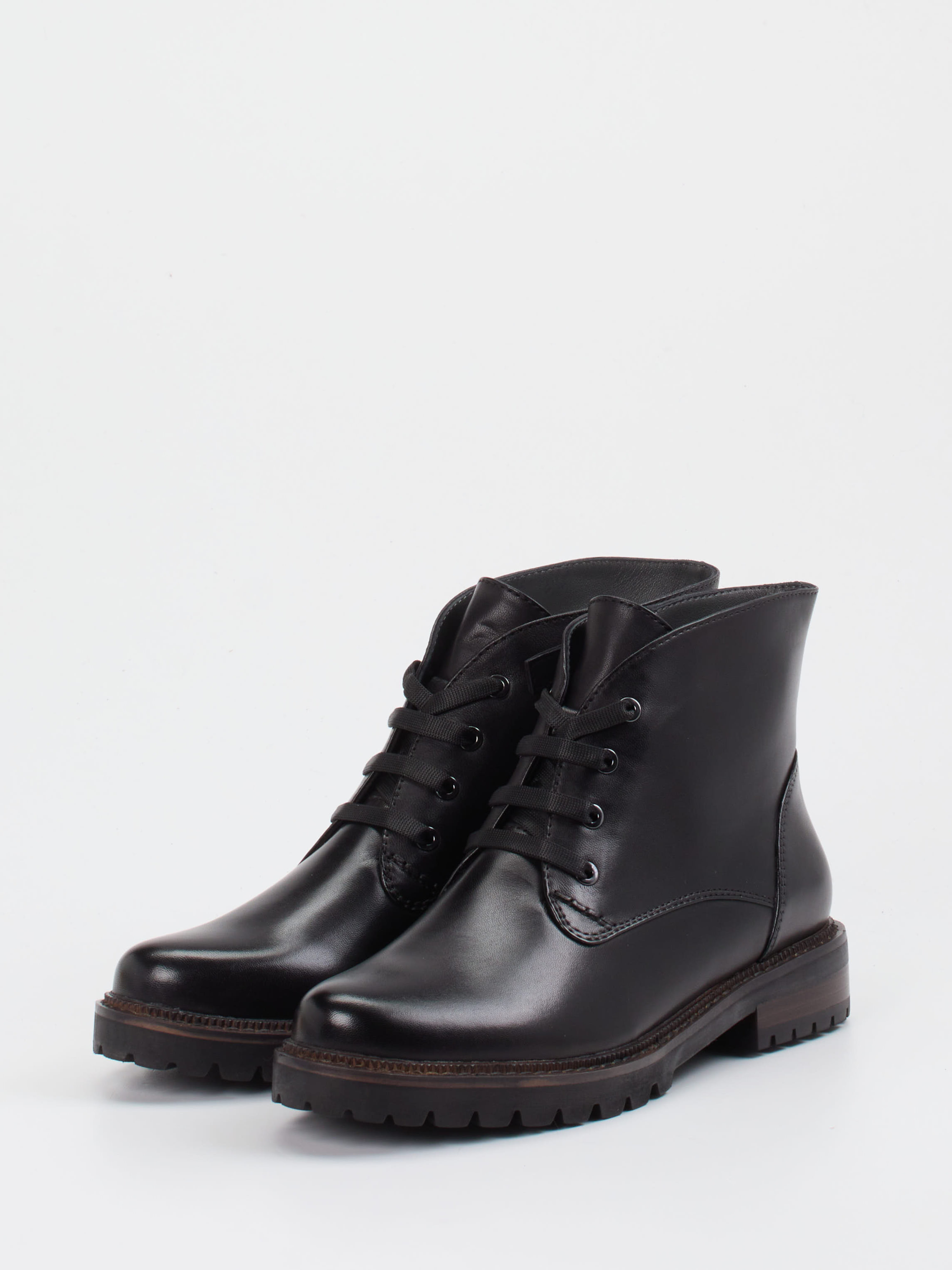 Schnürstiefelette schwarz 1703009016602