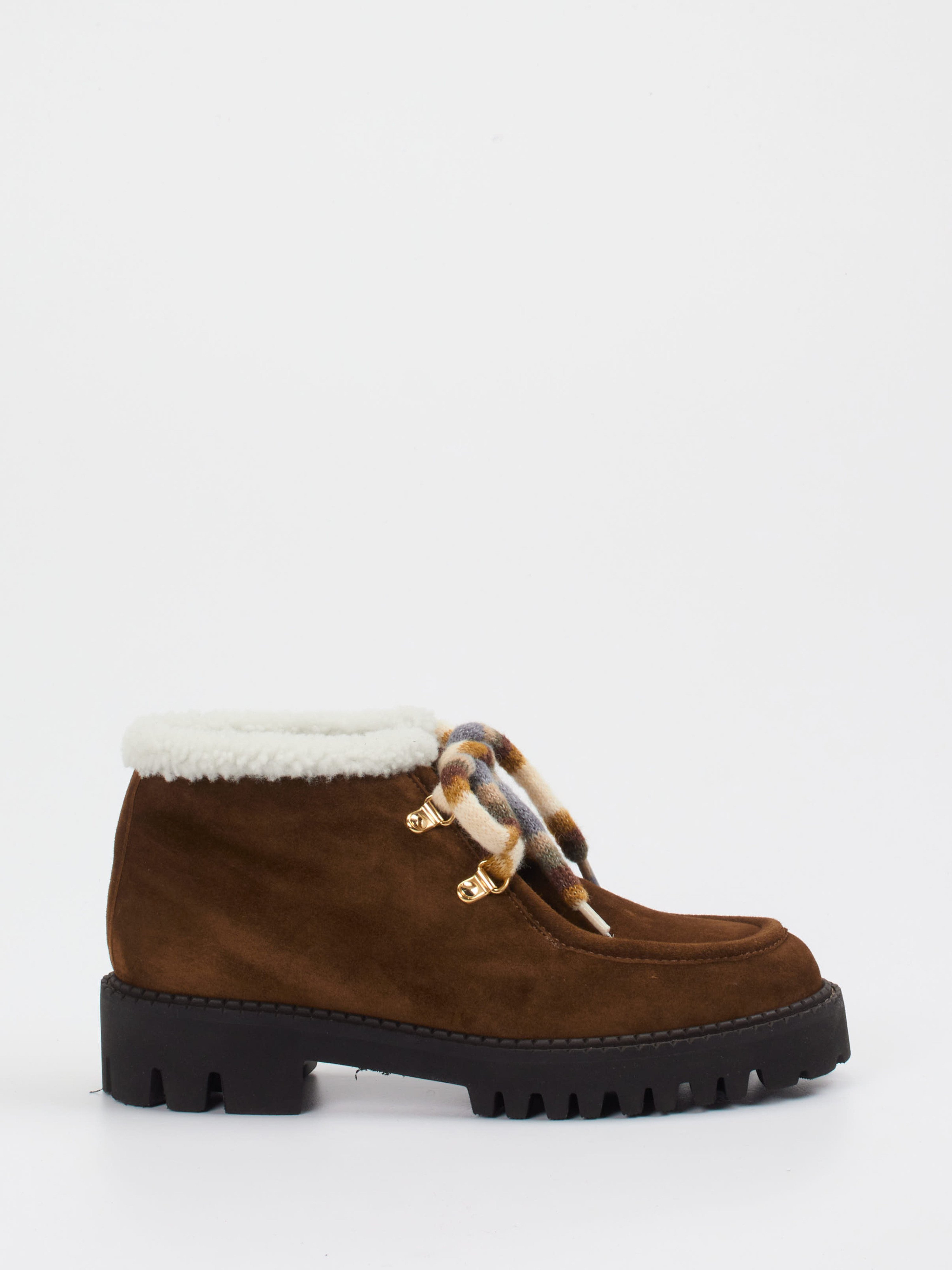 Schnürstiefelette braun 1803229000801