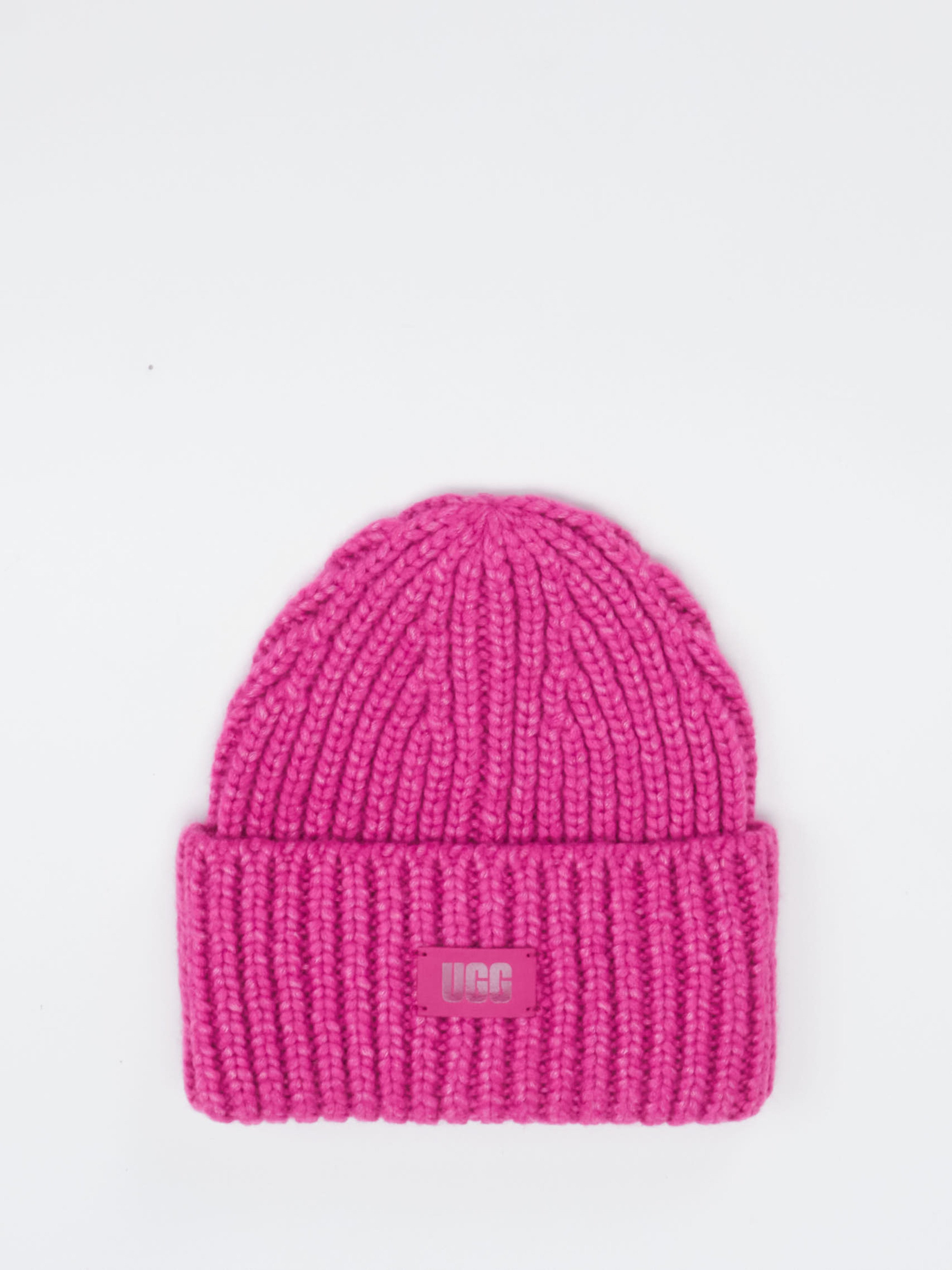 Kinder Breit Gerippte Beanie pink 9760539000106