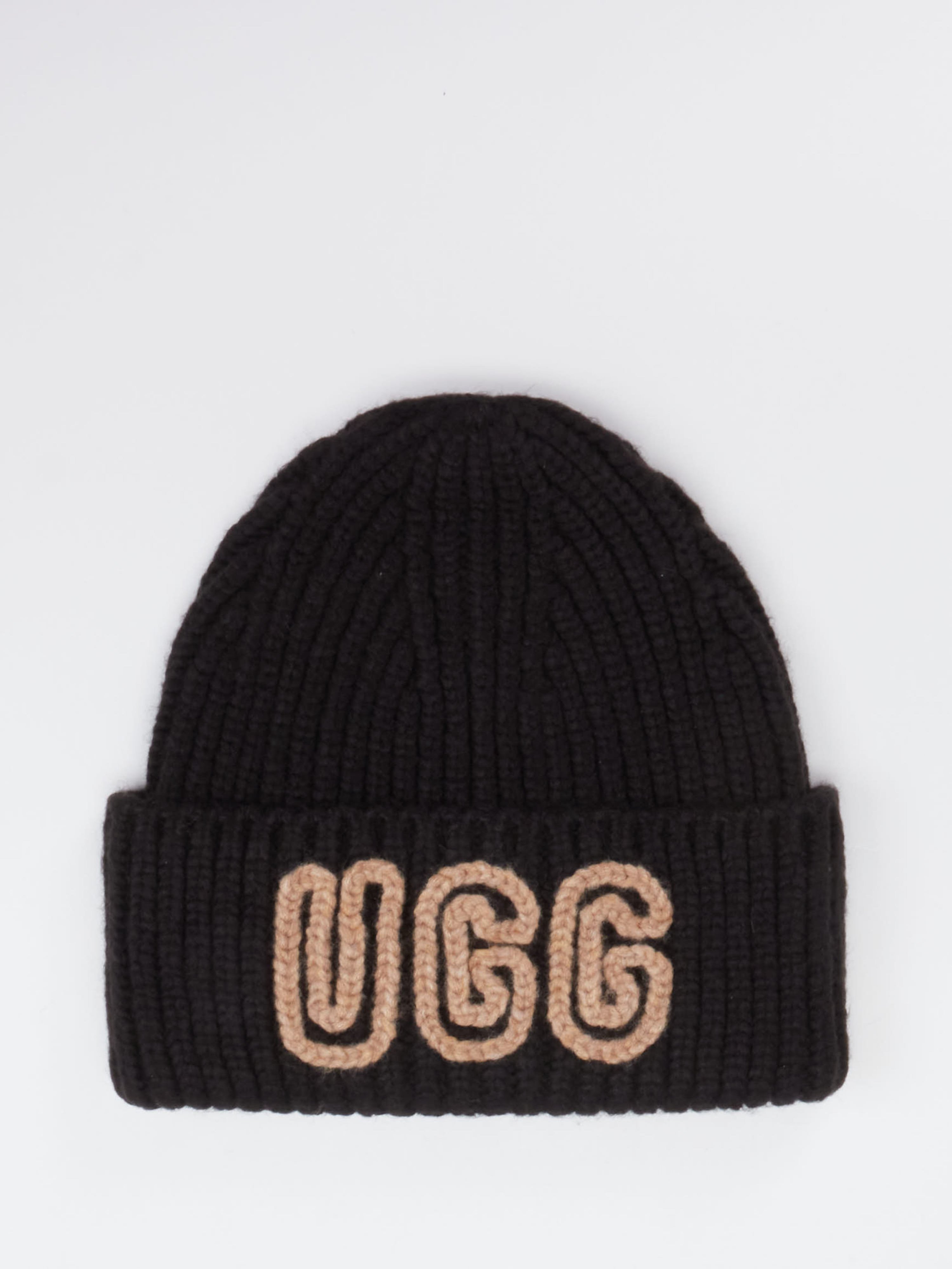 Damen Ripped Beanie aus dickem Material schwarz 9360009002306