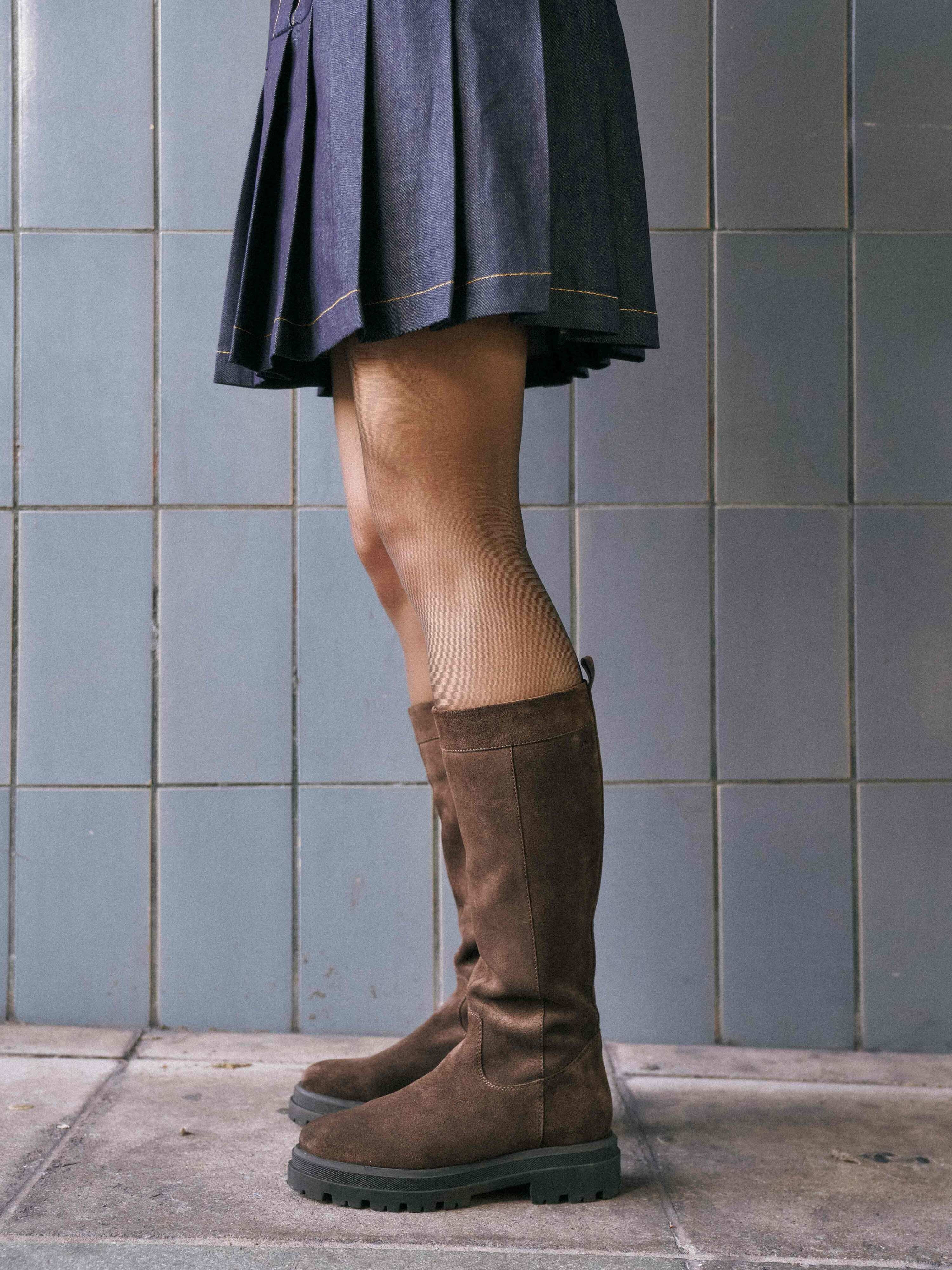 Stiefel Weitschaft braun 2762209001202