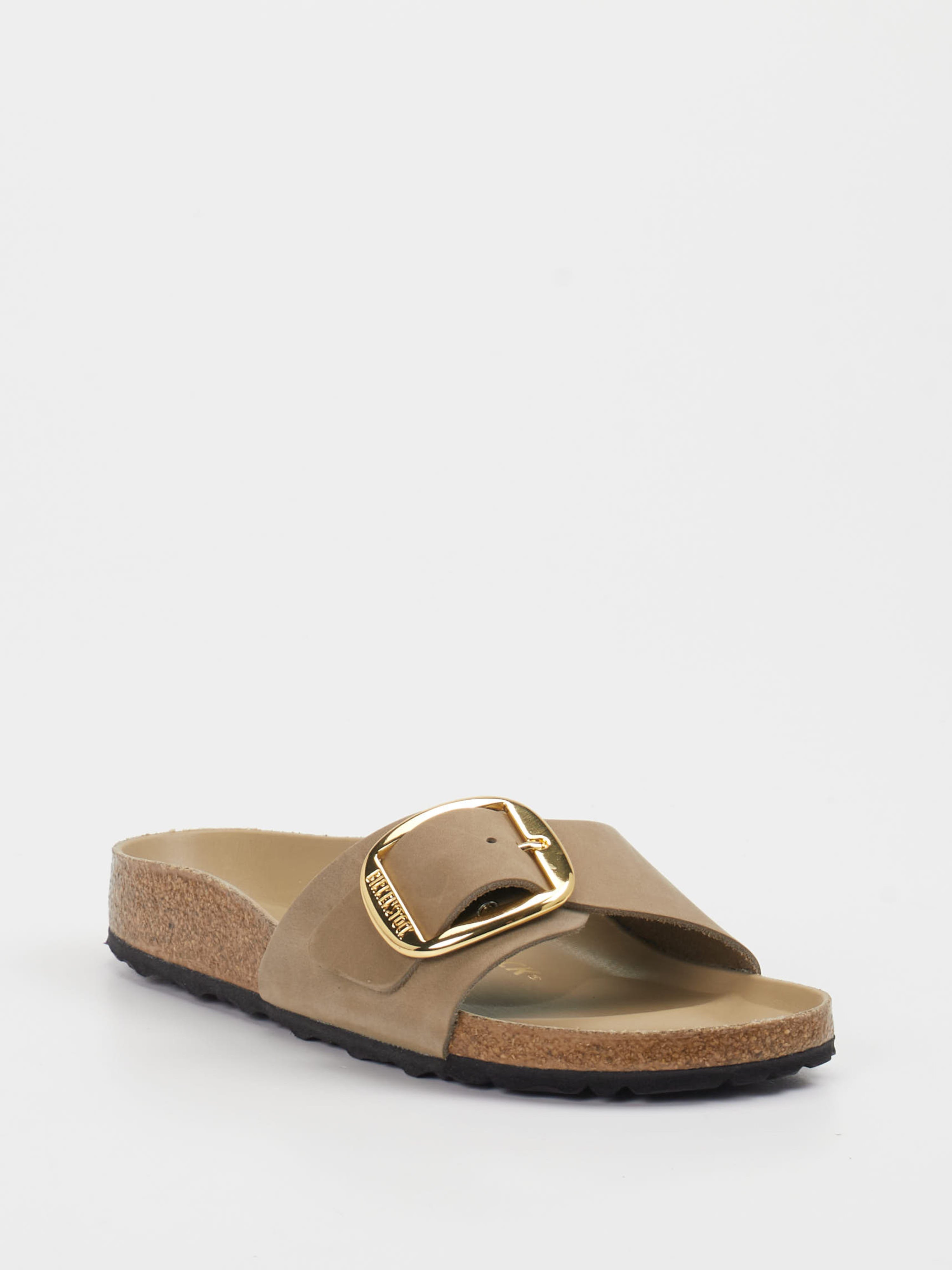 Pantolette Madrid Big Buckle braun 2110269000206