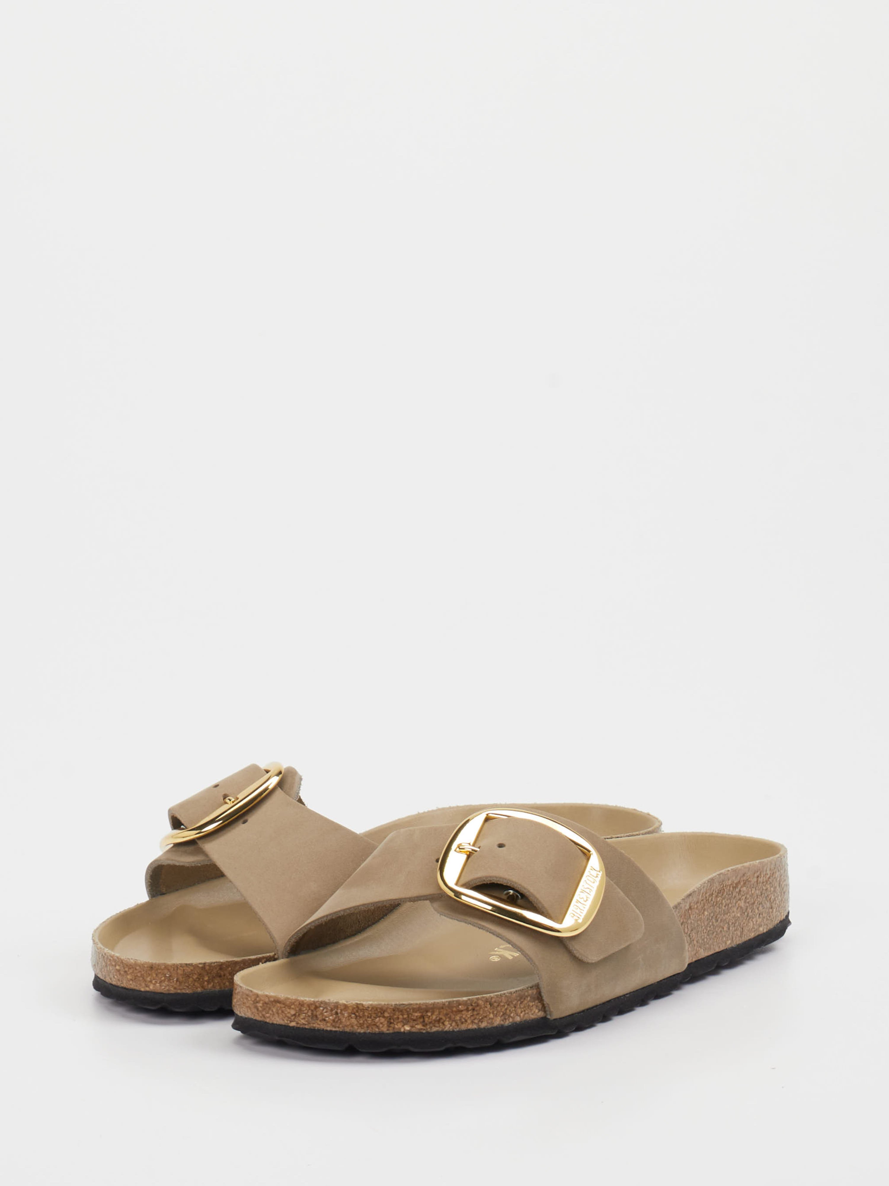 Pantolette Madrid Big Buckle braun 2110269000202