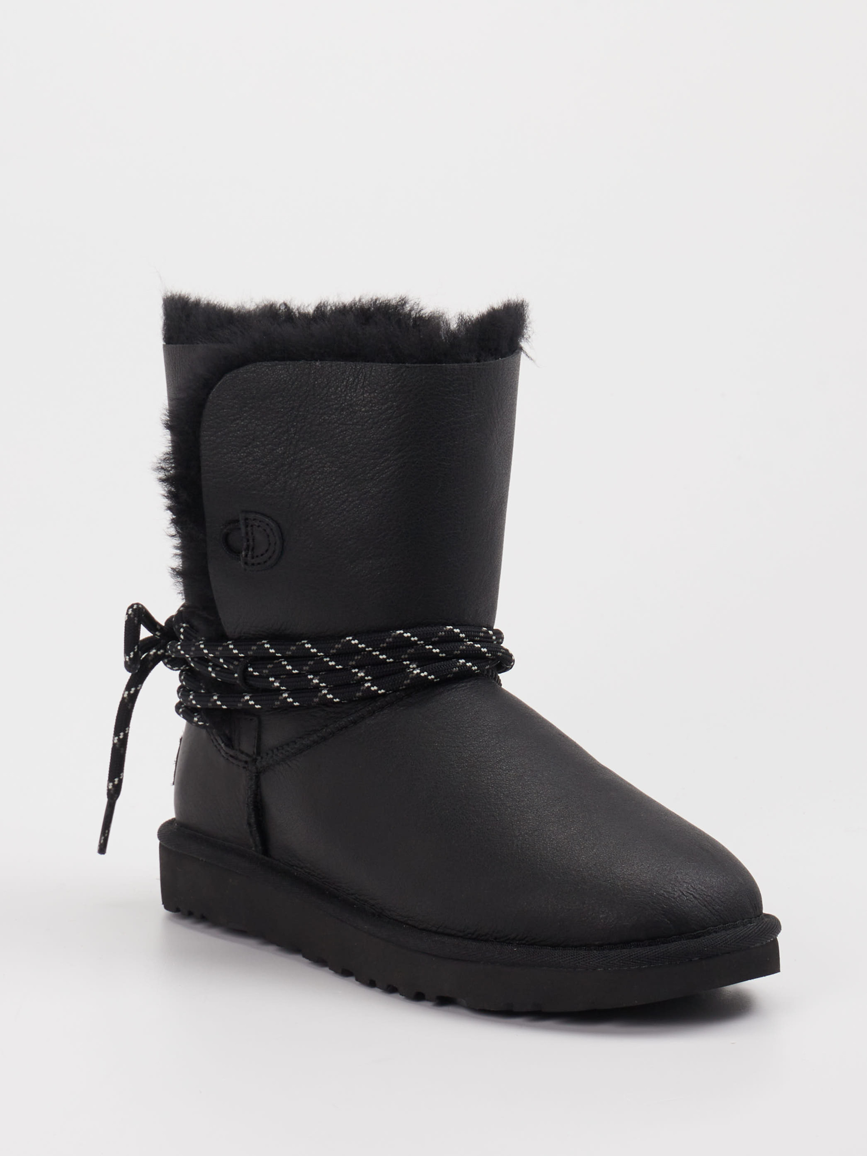 Stiefelette Bailey Tie Lthr schwarz 1811009011706