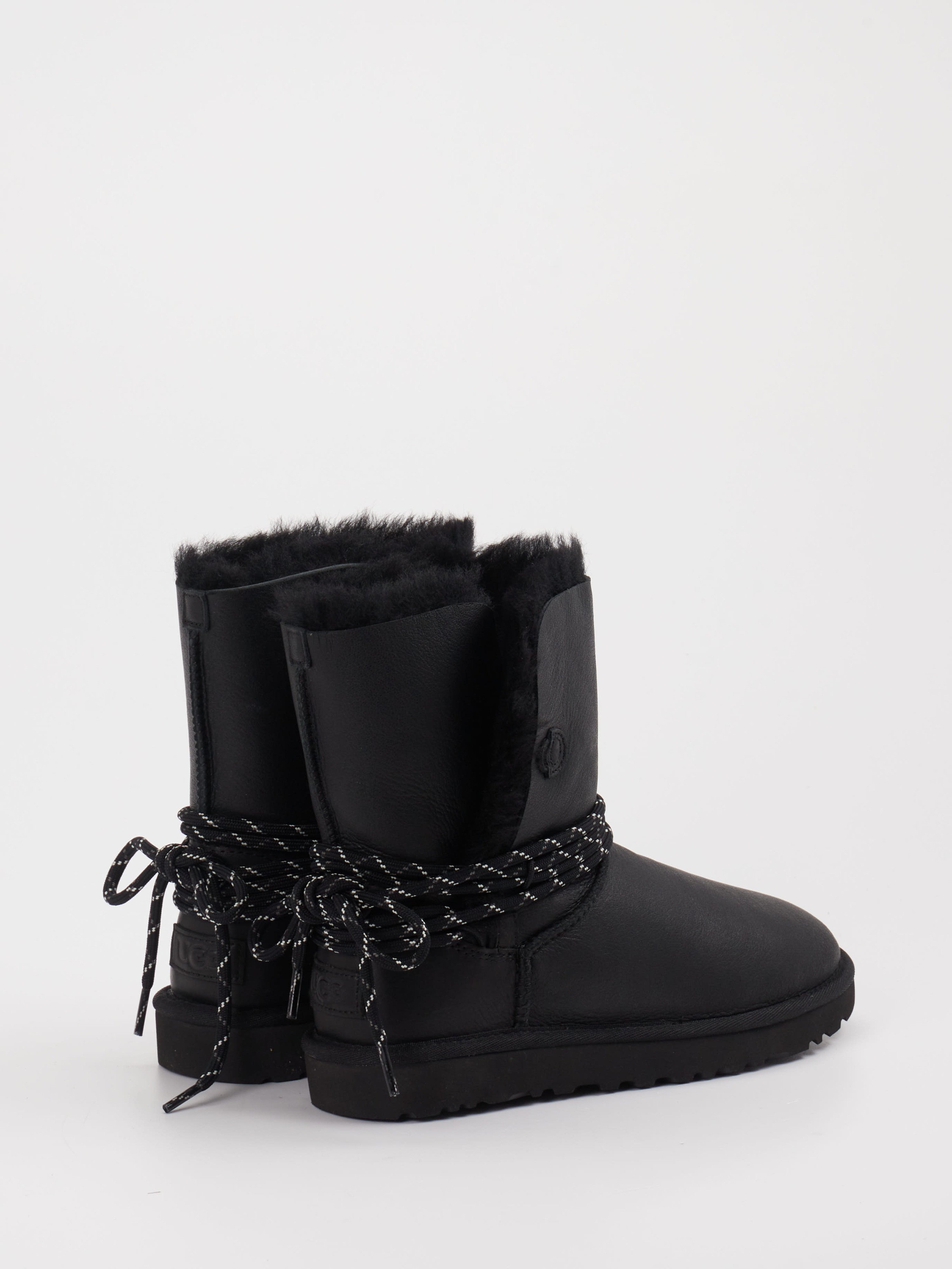 Stiefelette Bailey Tie Lthr schwarz 1811009011703