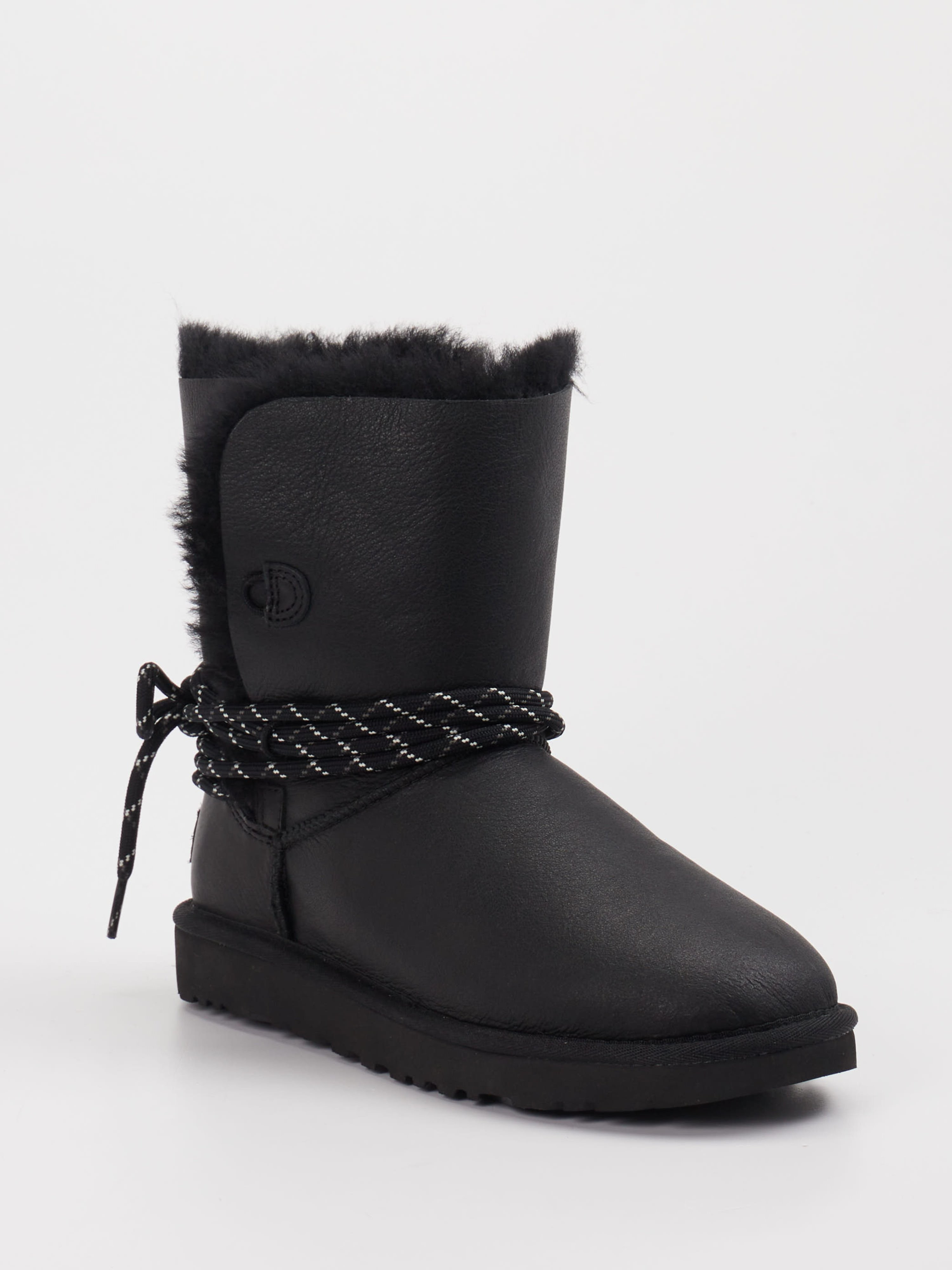 Stiefelette Bailey Tie Lthr schwarz 1811009011706