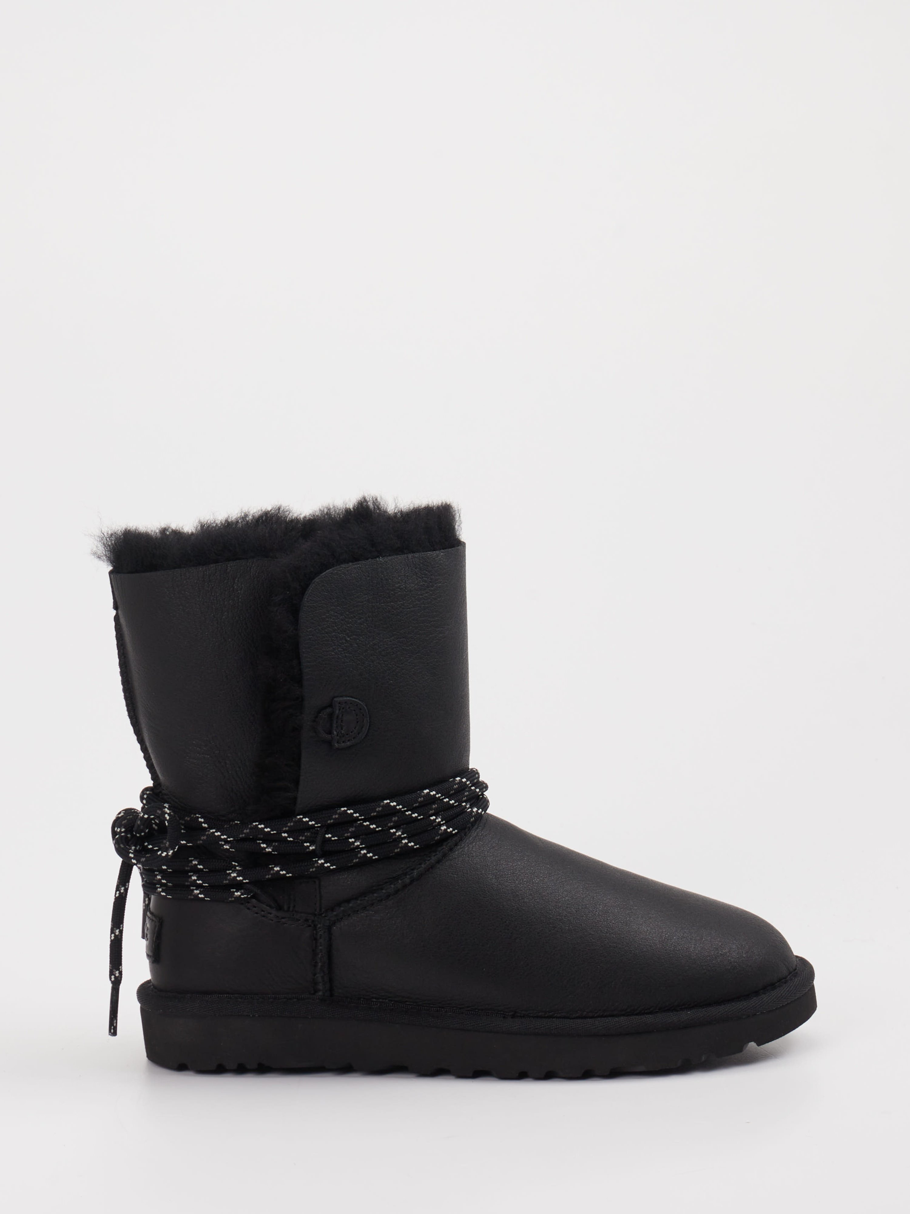 Stiefelette Bailey Tie Lthr schwarz 1811009011701
