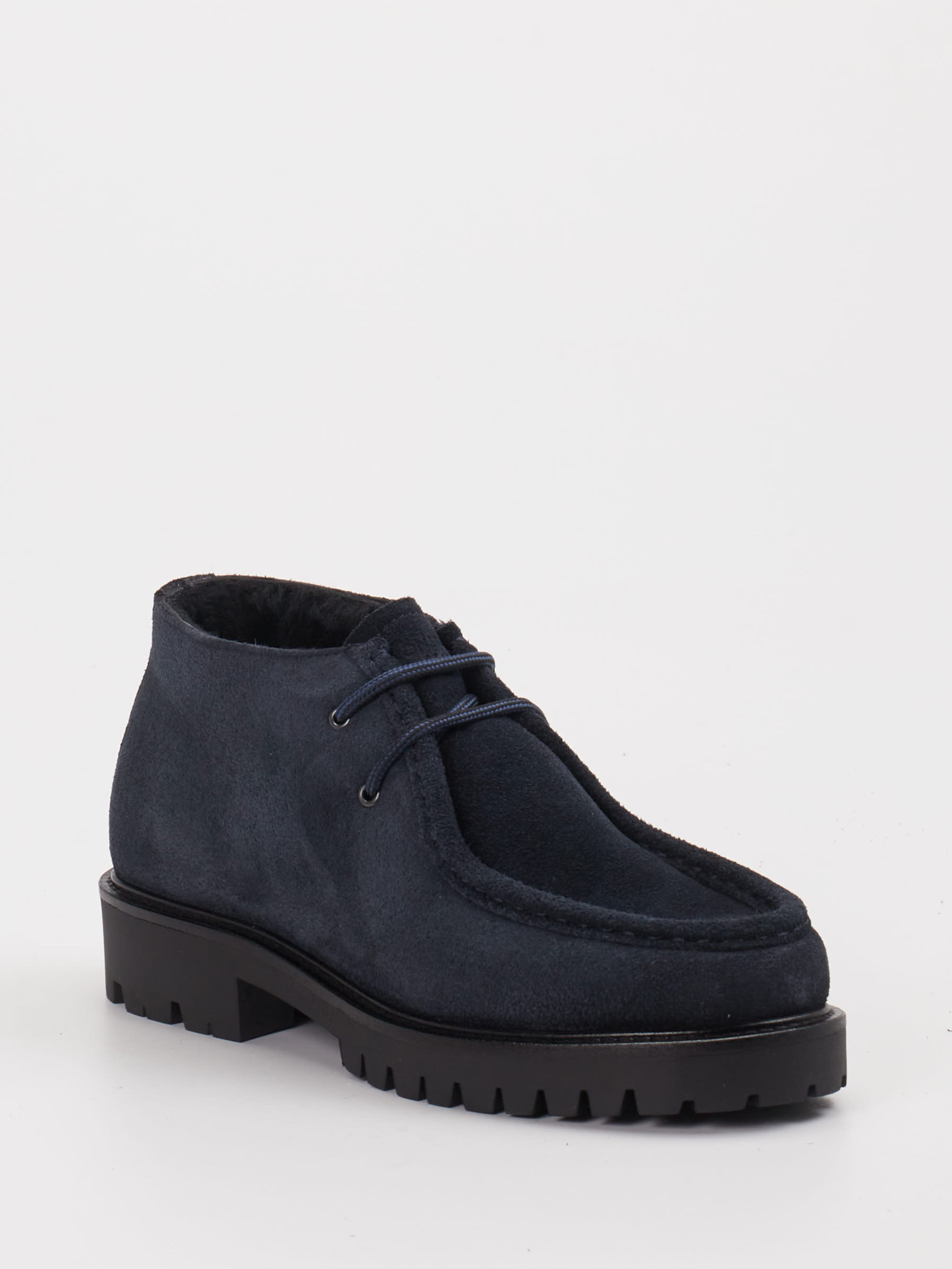 Schnürstiefelette blau 1821109000306