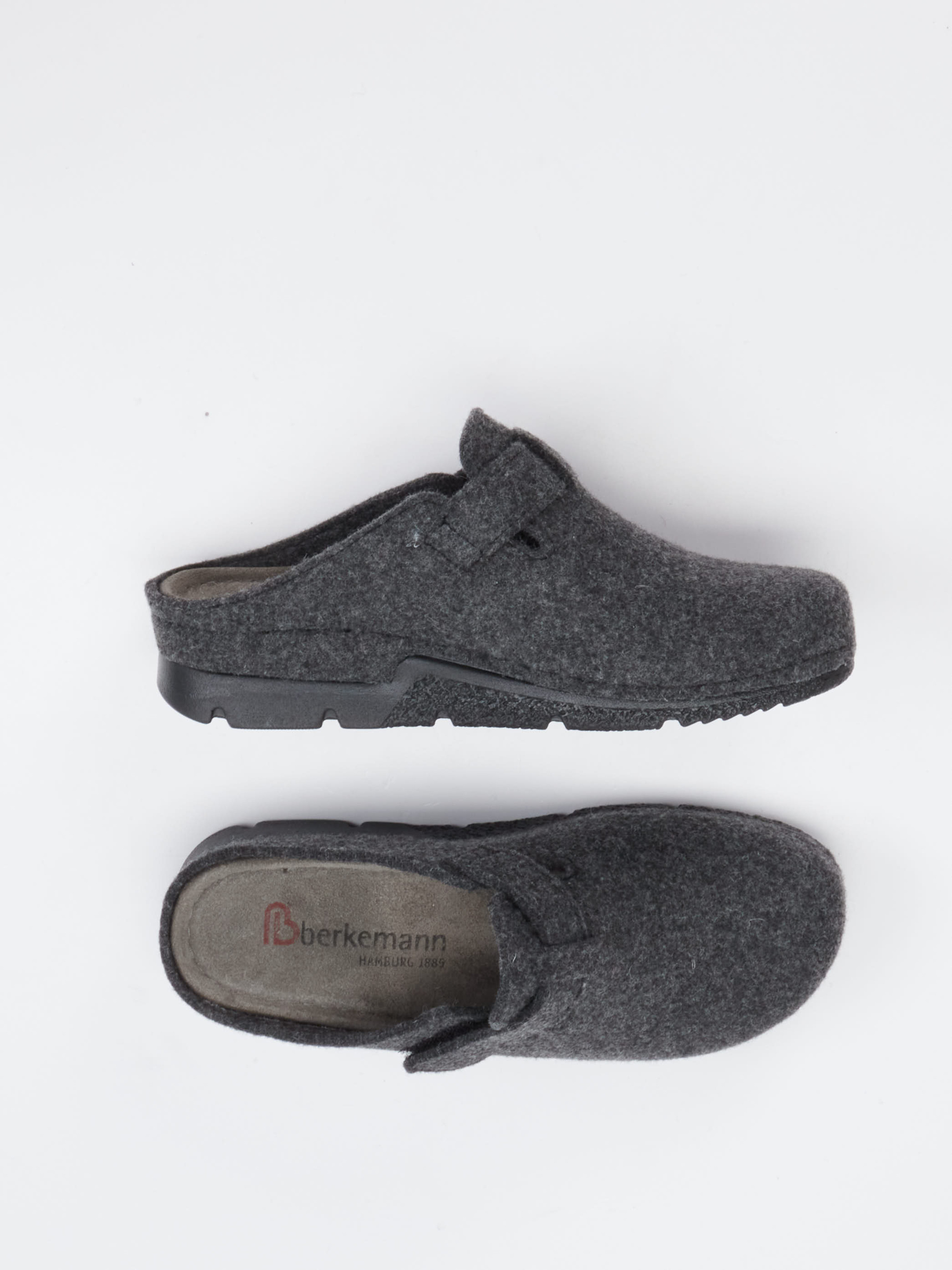 Hausschuh grau 7163409012104