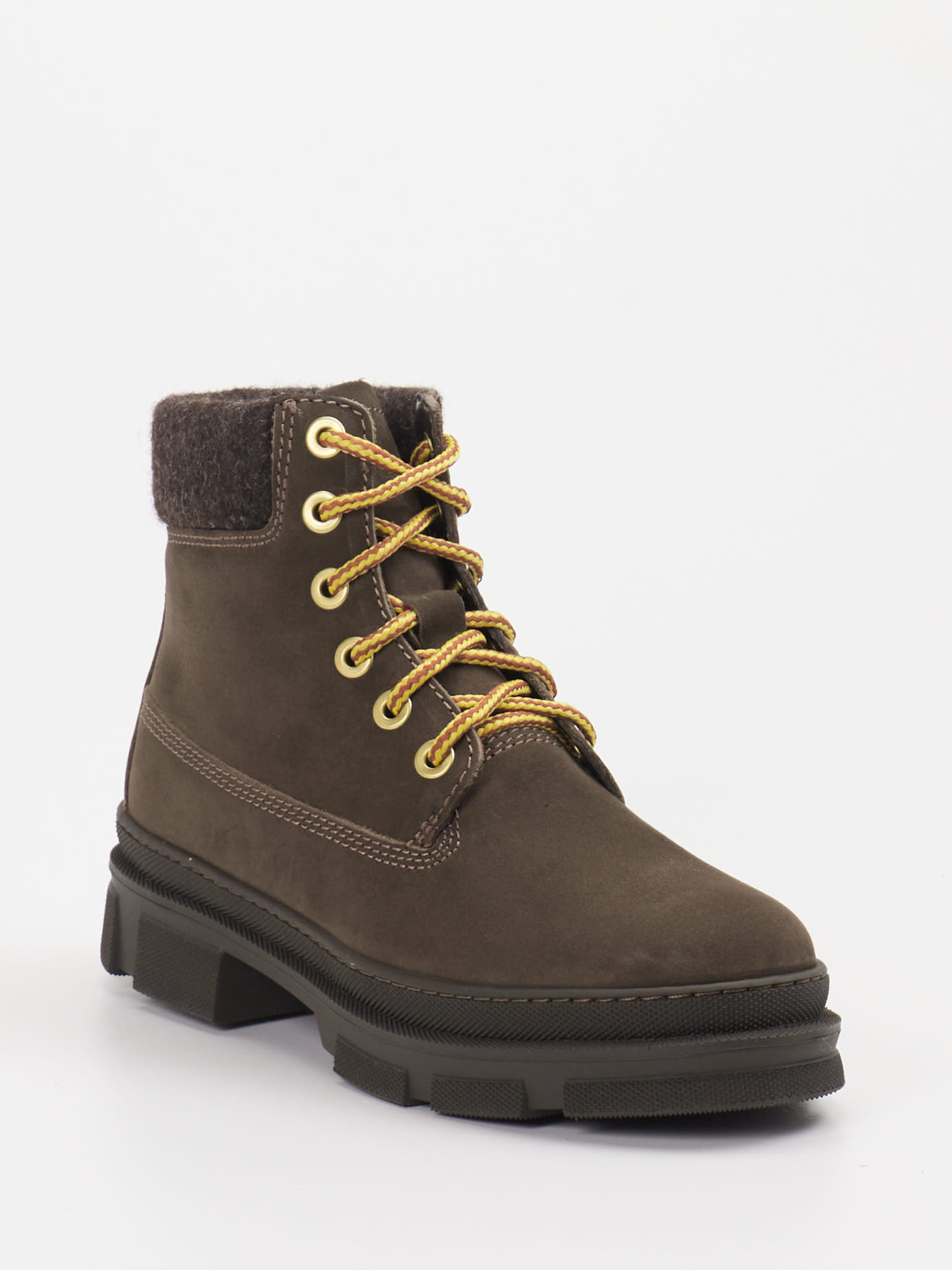Schnürstiefelette braun 1803209001706
