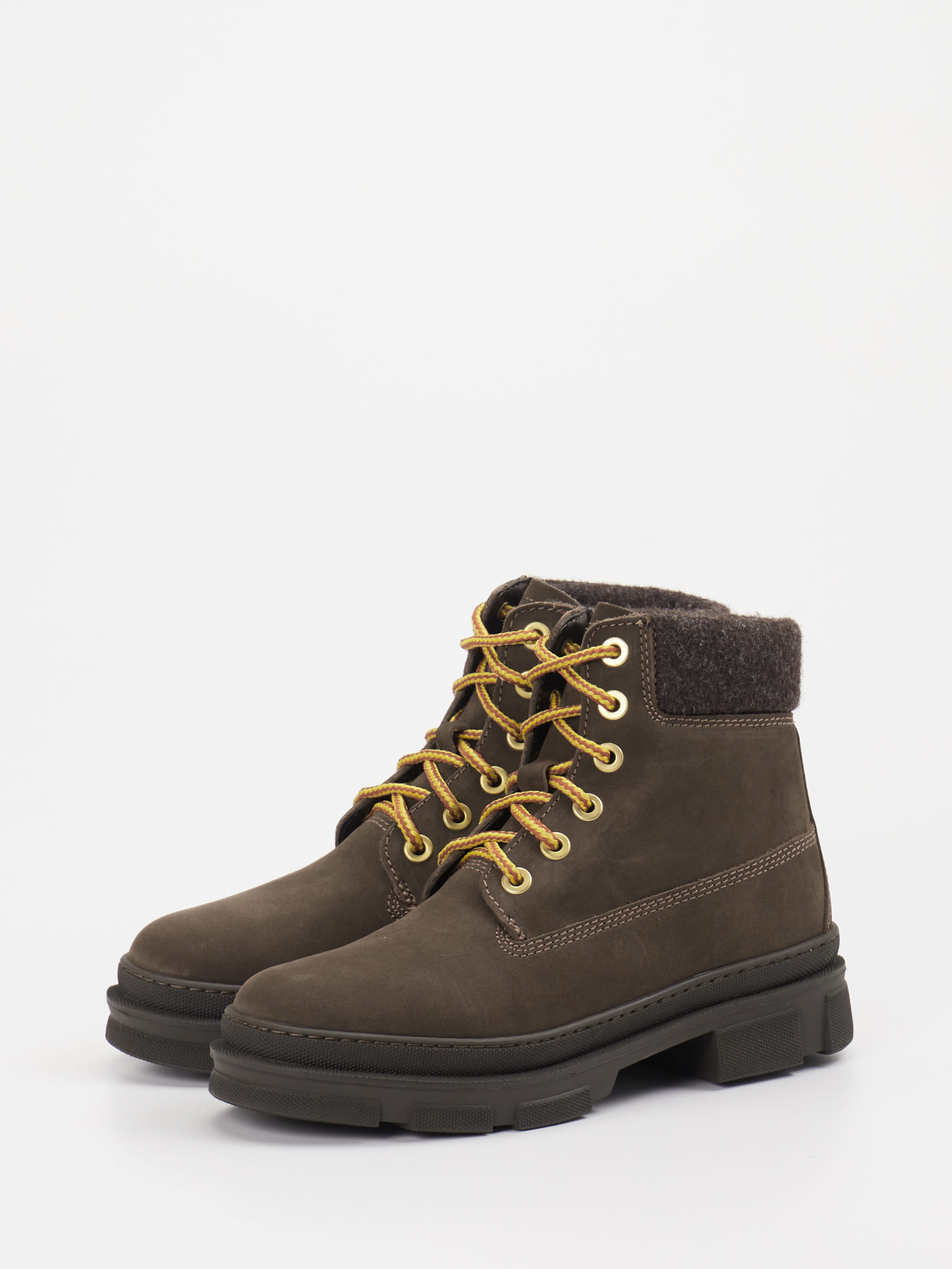 Schnürstiefelette braun 1803209001702