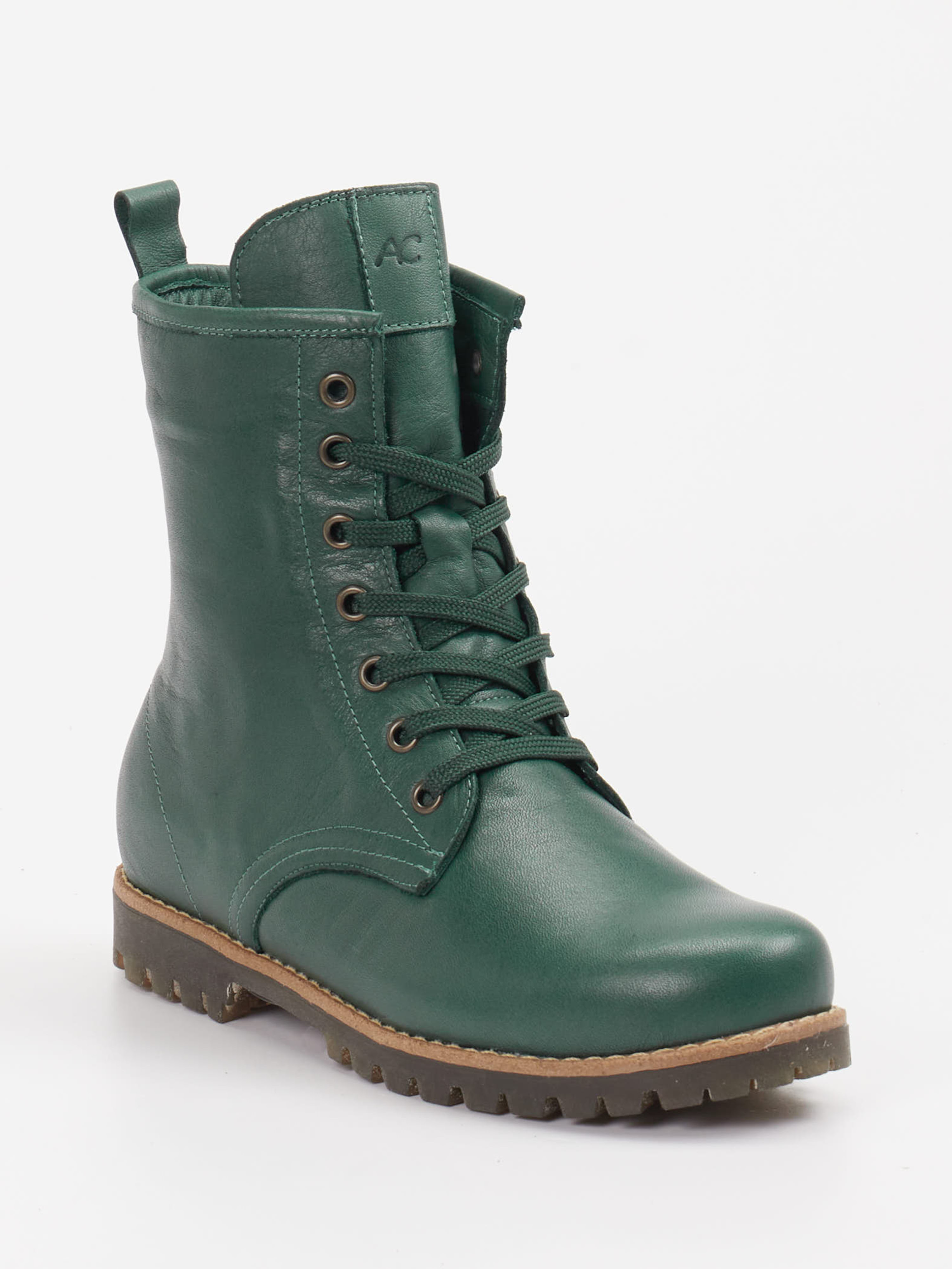 Schnürstiefelette grün 2751609001606