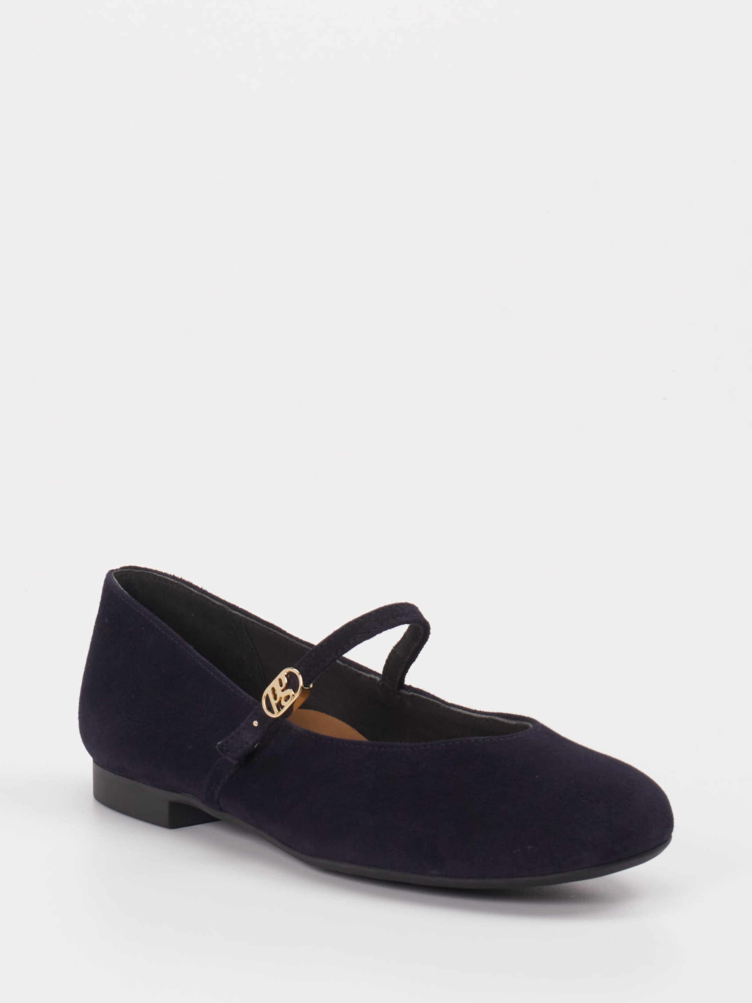 Spangenpumps blau 1421109002606