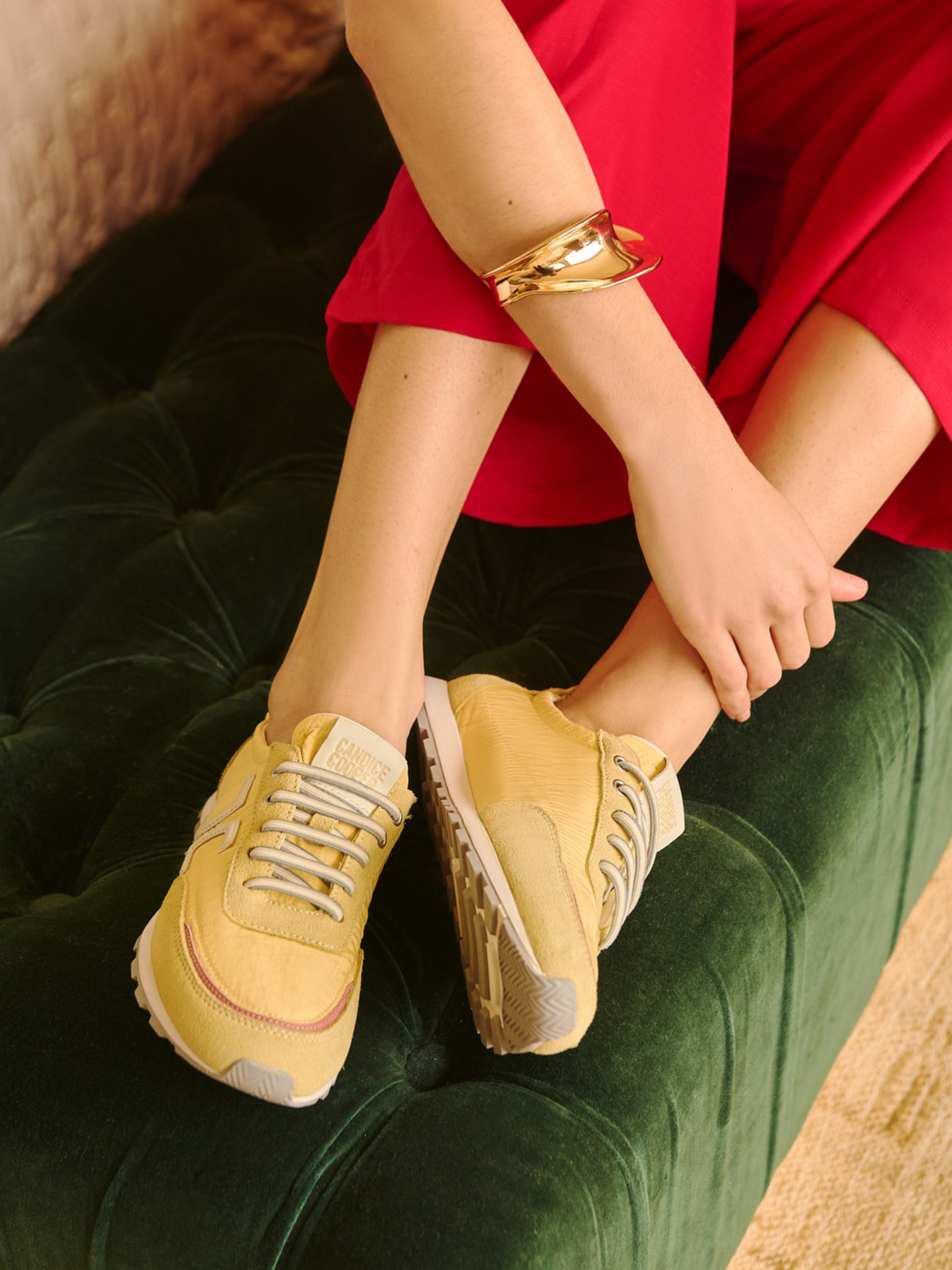 Sneaker PLUME FLOW gelb 1661899000602