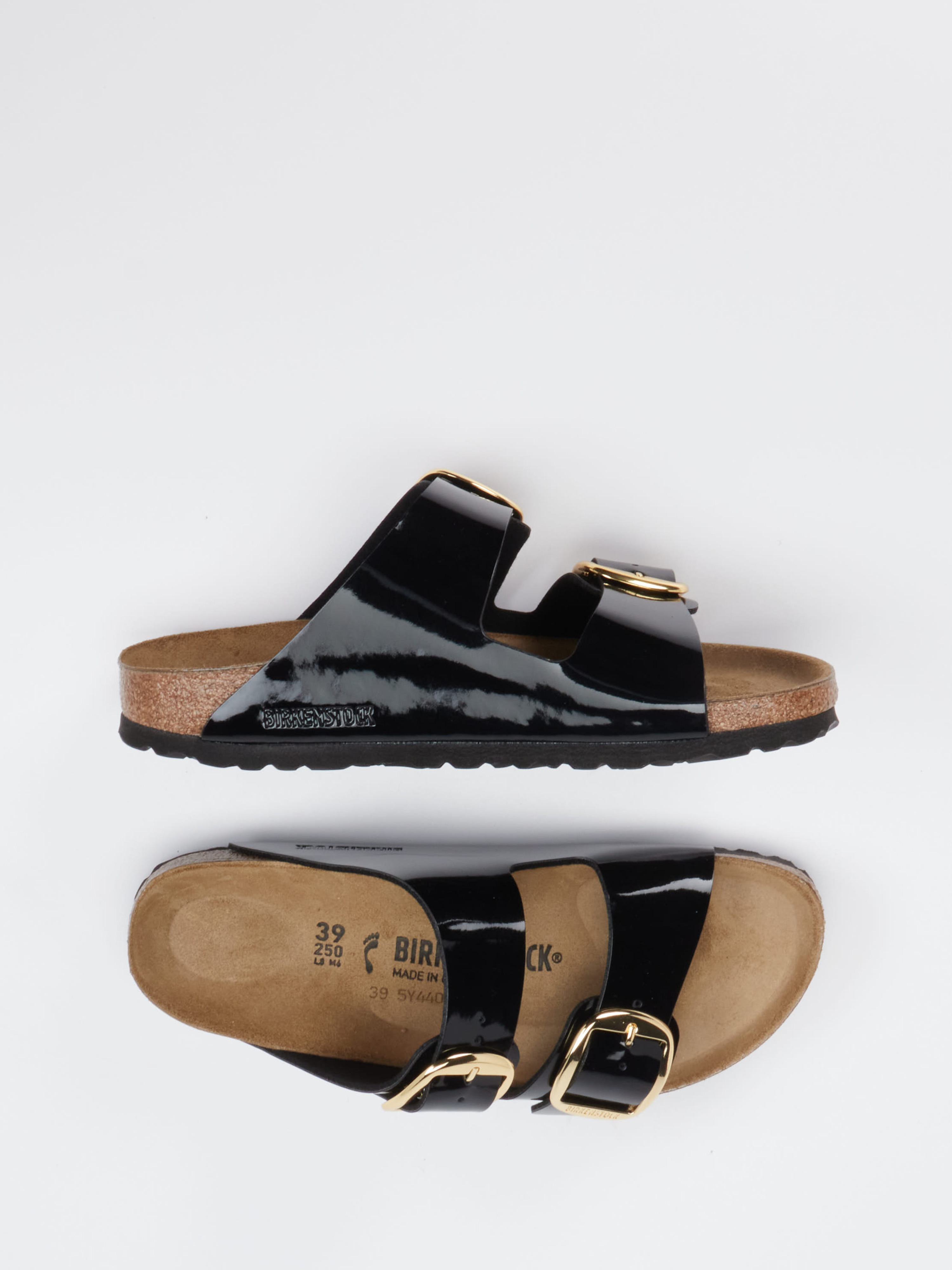 Pantolette Arizona Big Buckle schwarz 2110009005904