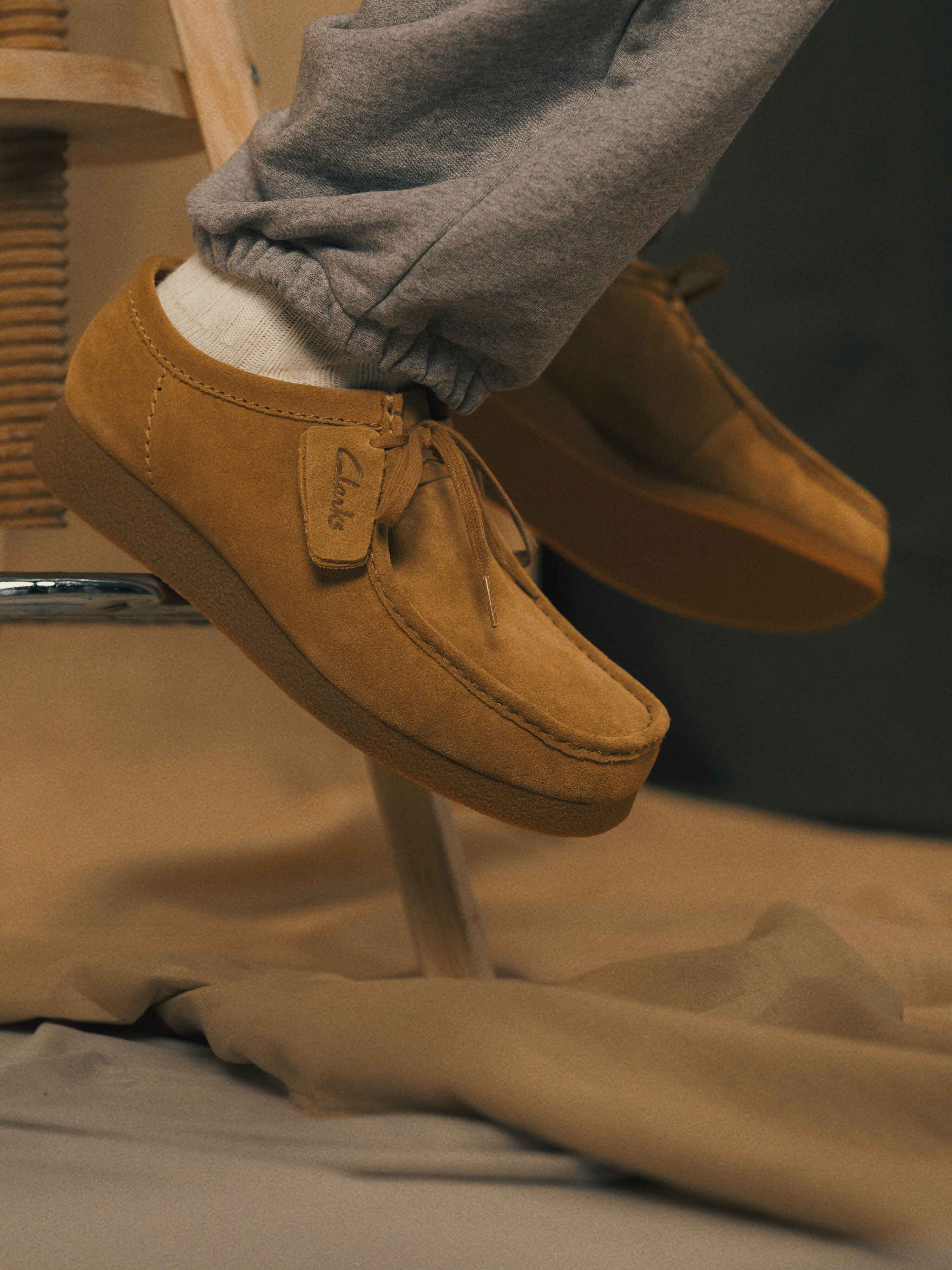 Schnürschuh Wallabee Evo braun 4610229044702