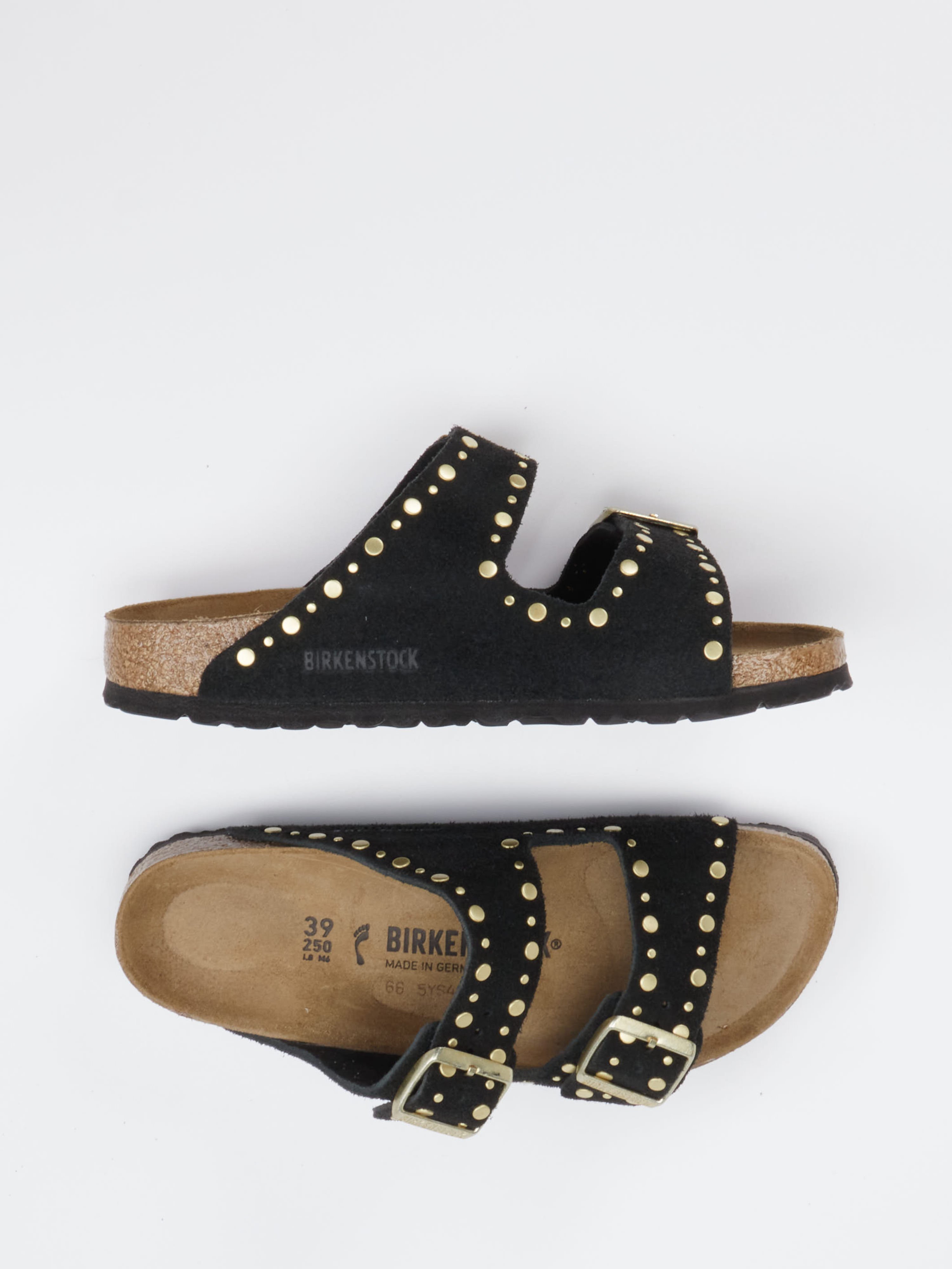 Pantolette Arizona Rivet schwarz 2110008000404