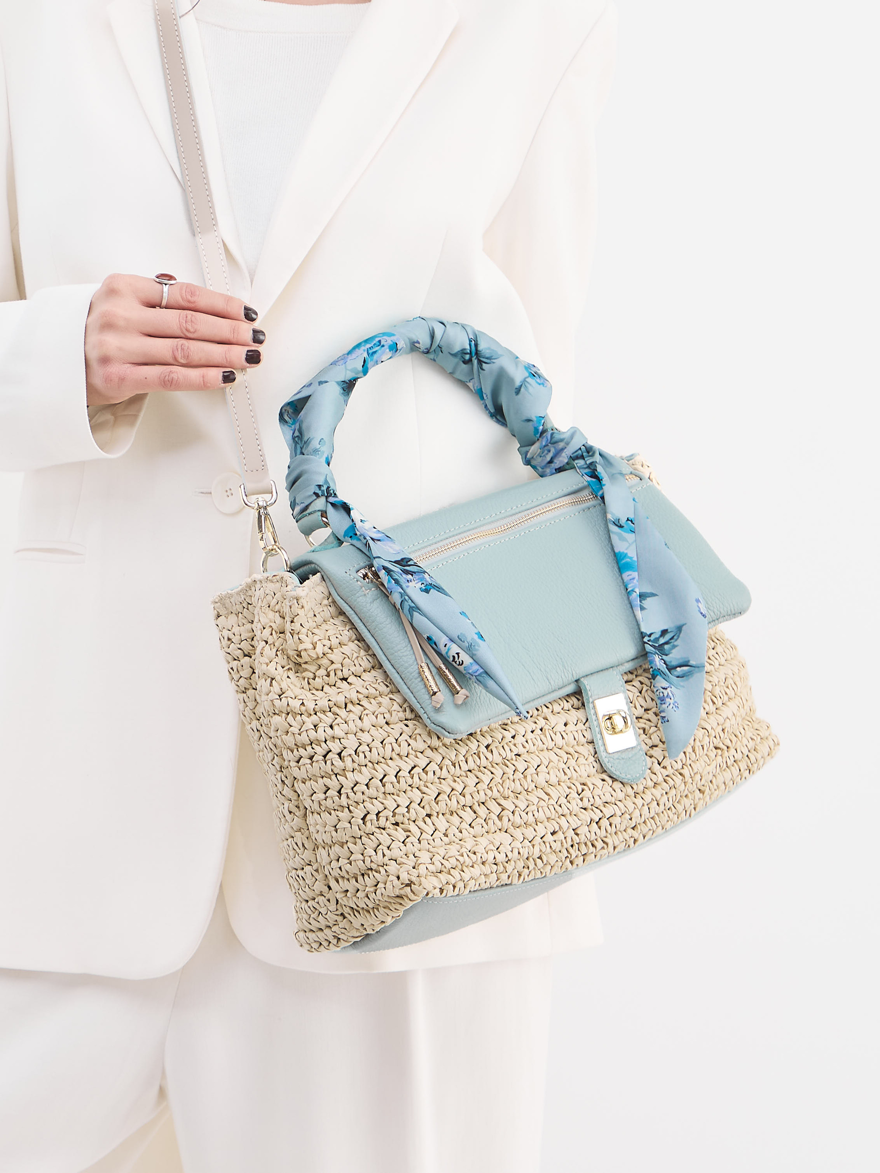 Schultertasche blau 9302199000206