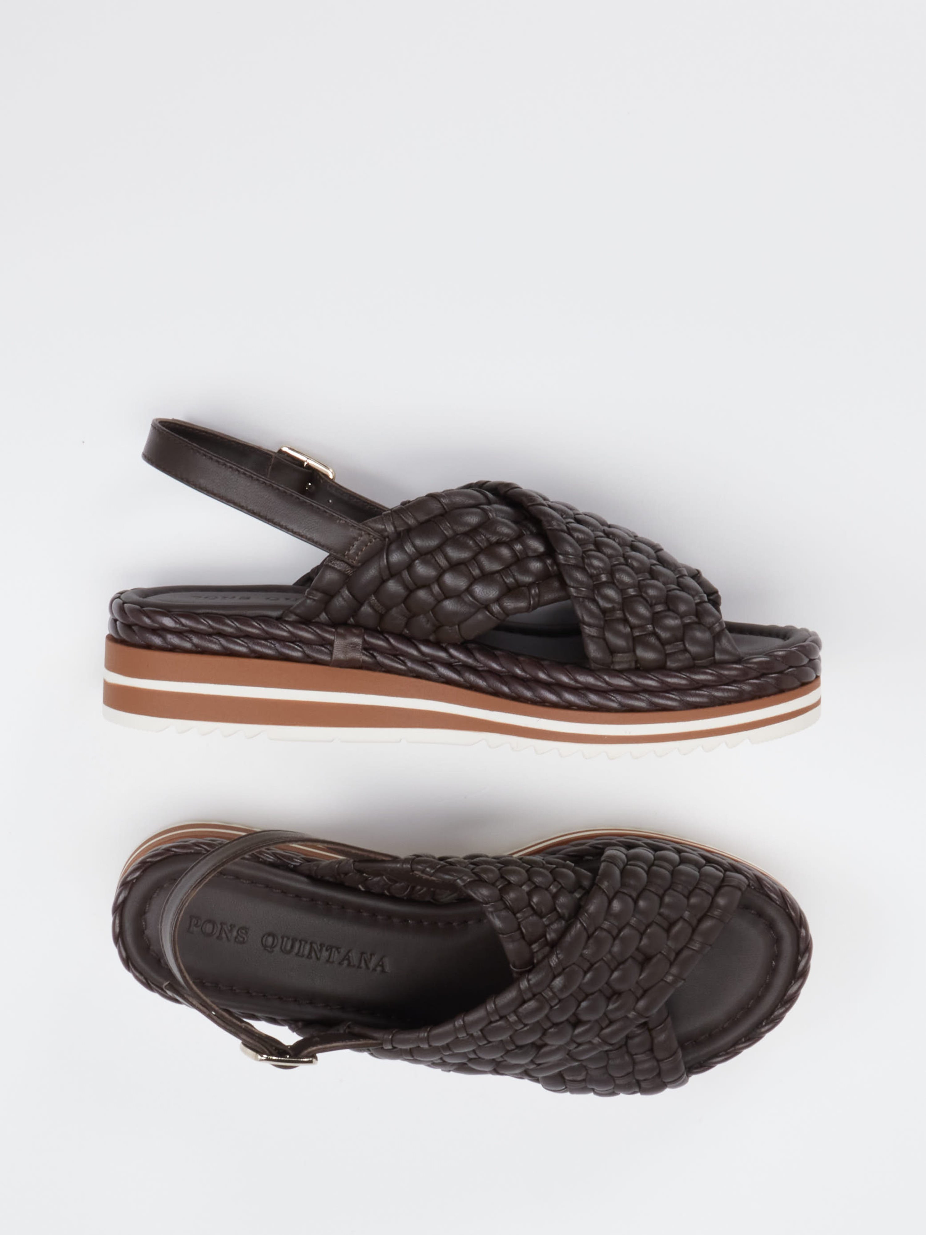 Keilsandalette braun 1253209000304